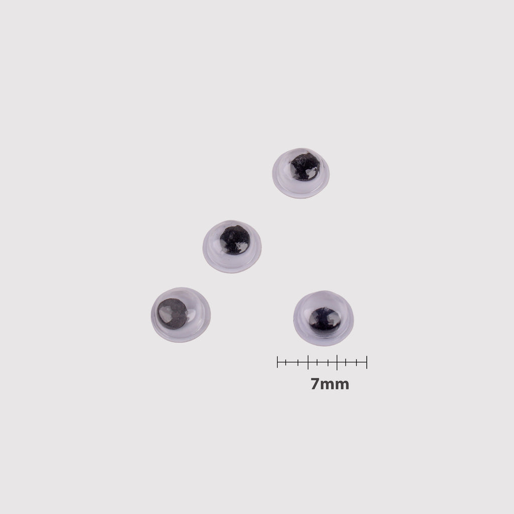 Google Eyes 7mm 1pk - 10000pcs