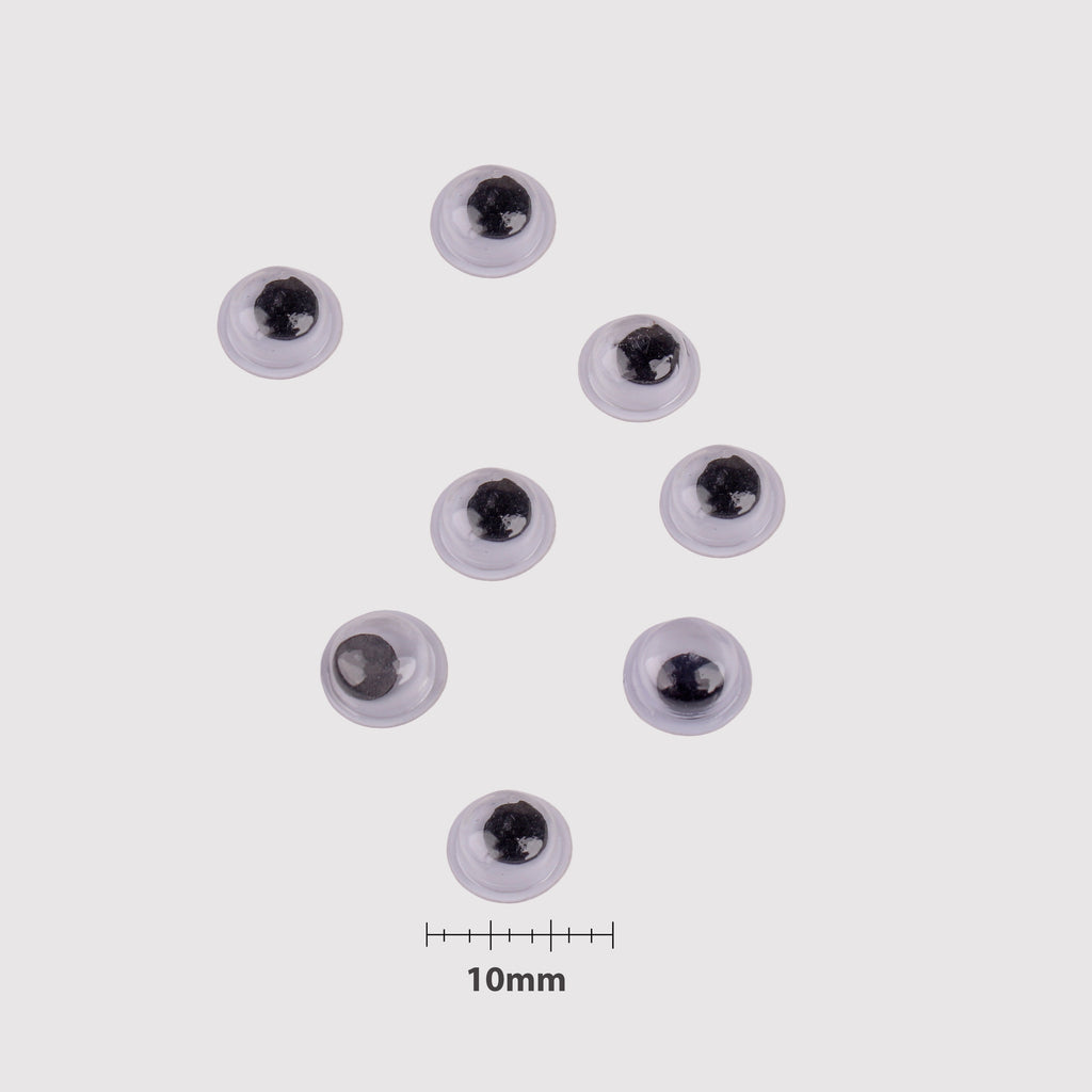 Googly eyes 10mm 1pk=5000pcs