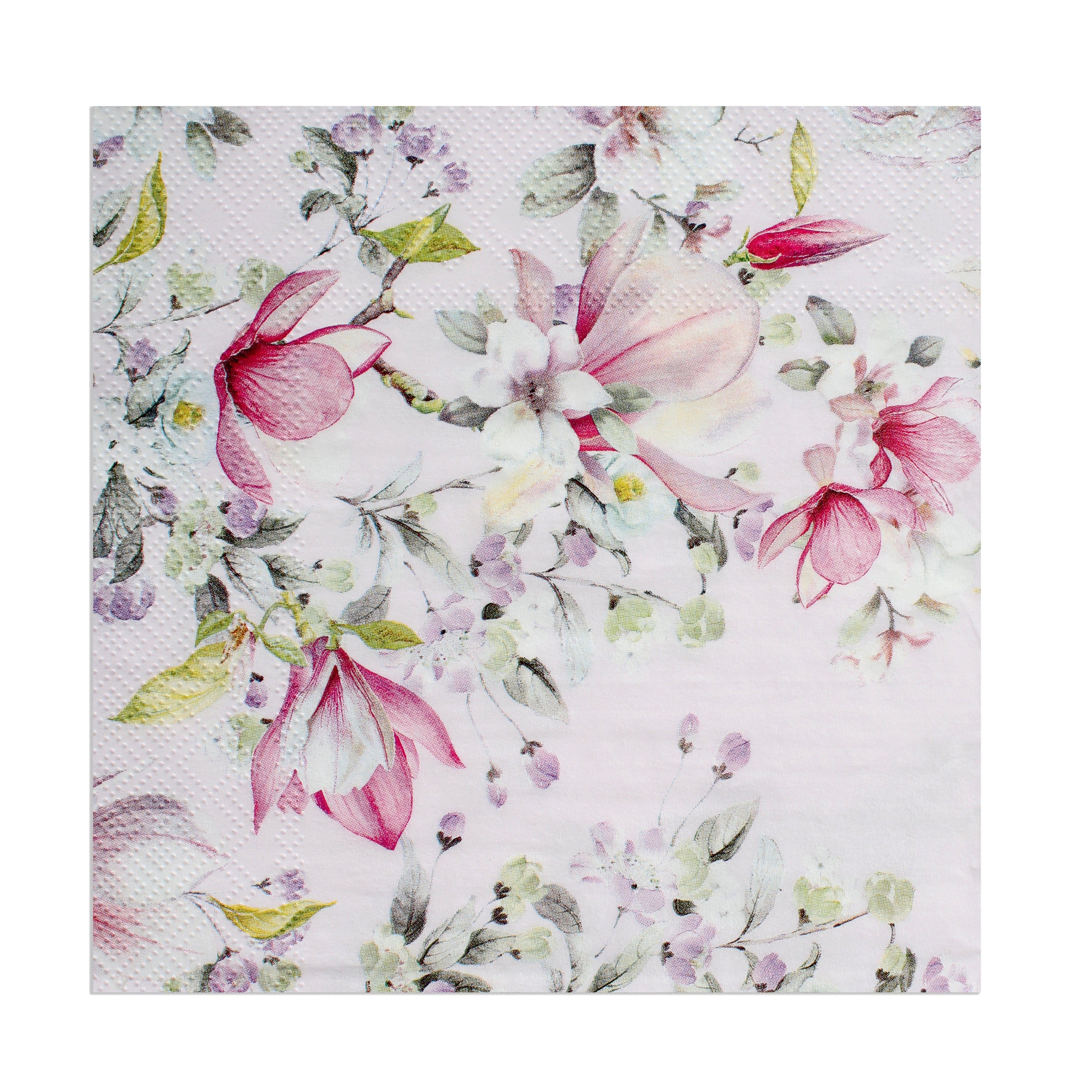 Decoupage Napkin Magnolia Light Rose 13 X 13inch 3PLY 1pc
