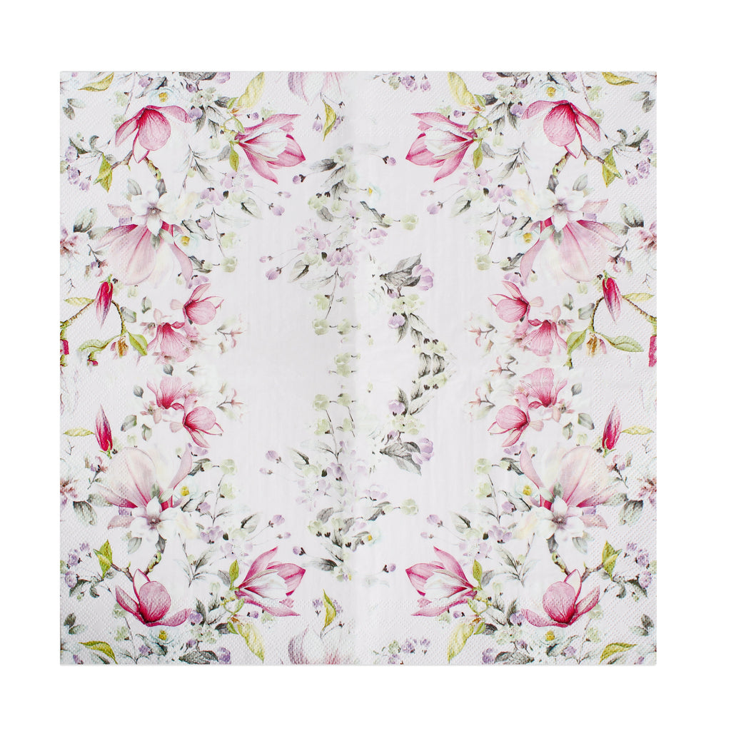 Decoupage Napkin Magnolia Light Rose 13 X 13inch 3PLY 1pc