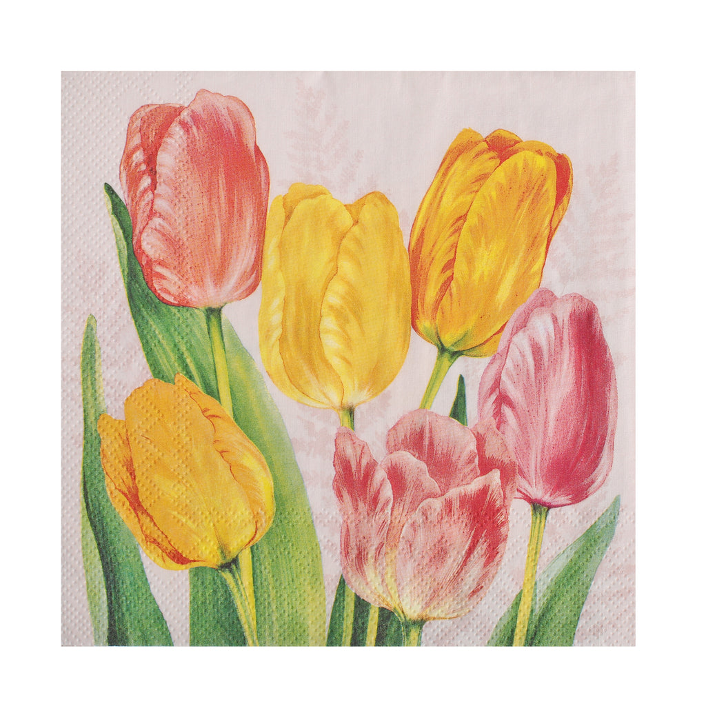 Decoupage Napkin Tulip Gallery 15 X 13inch 3PLY 1pc