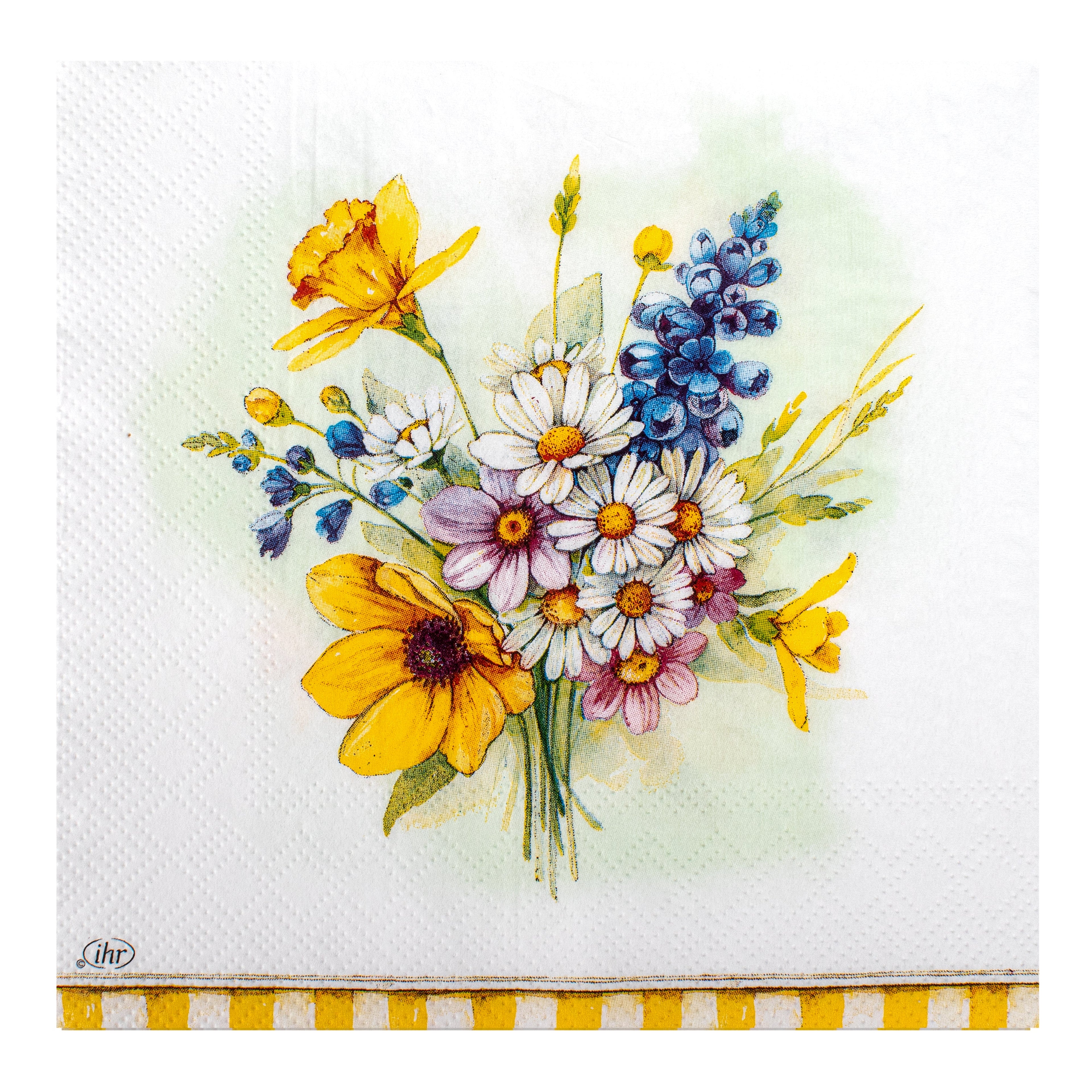 Decoupage Napkin Pretty Petals 13 X 13inch 3PLY 1pc