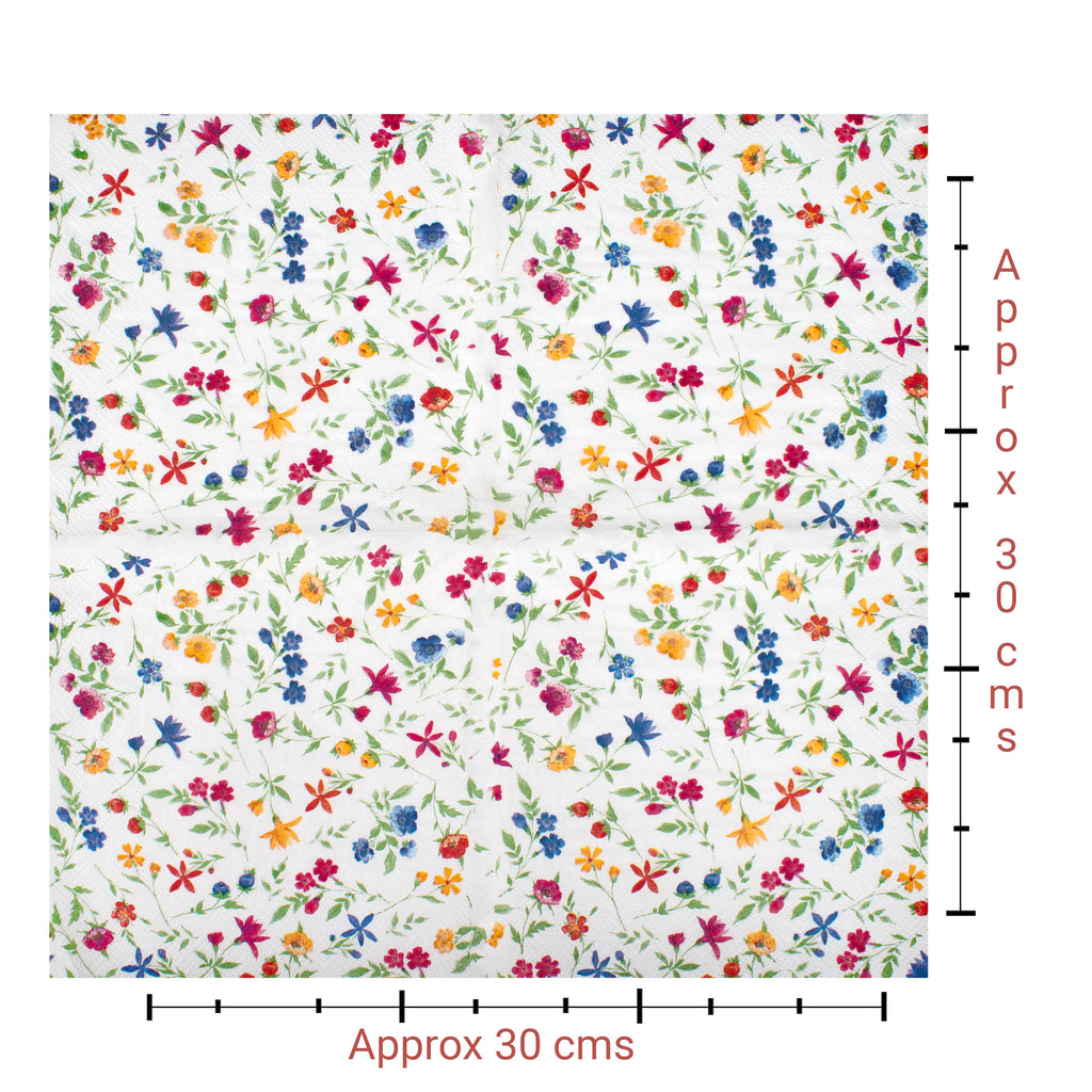 Decoupage Napkin Blooming Joy 13 X 13inch 3PLY 1pc