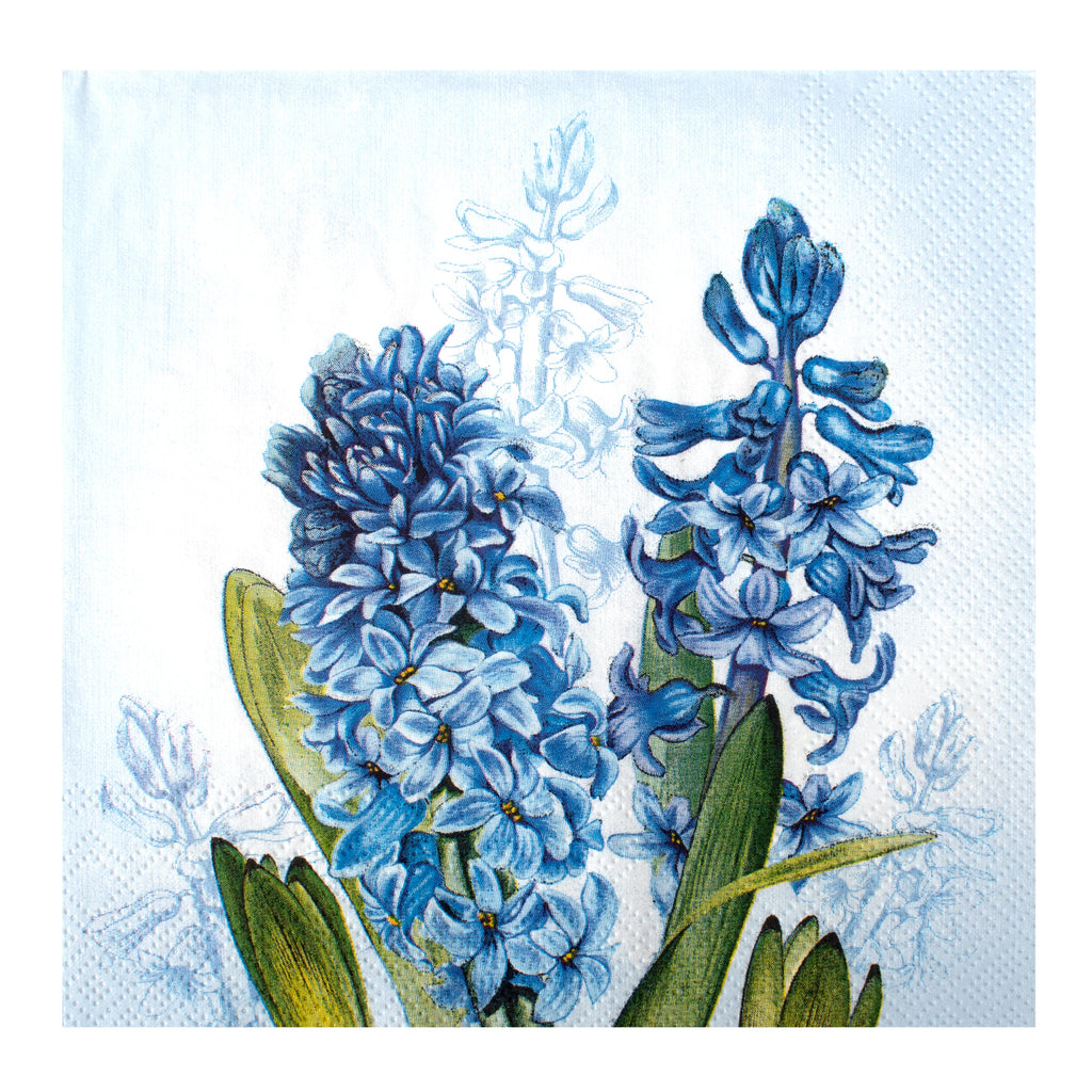 Decoupage Napkin Hyacinth Bloom 13 X 13inch 3PLY 1pc