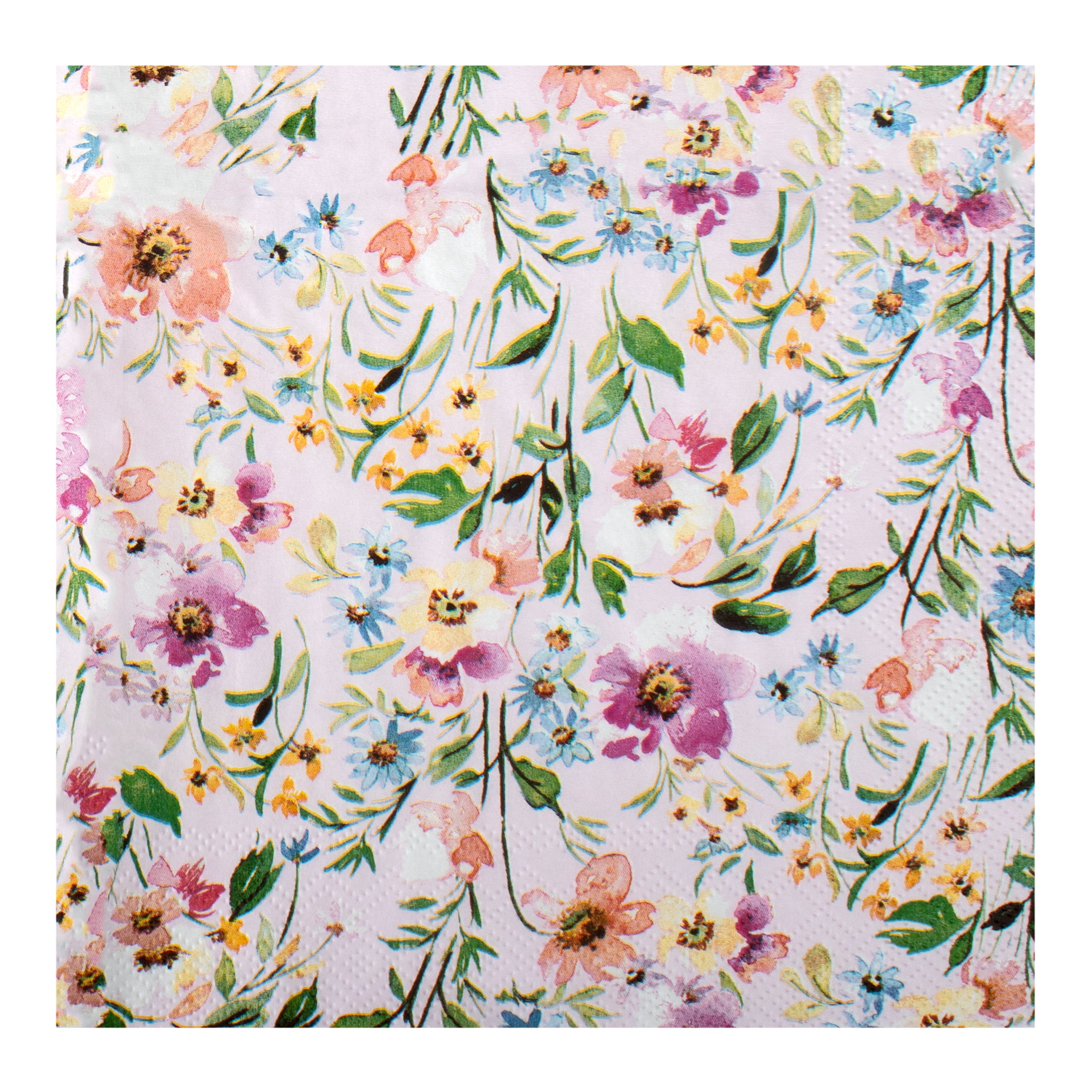 Decoupage Napkin Delightful Bloom - Pink 13 X 13inch 3PLY 1pc