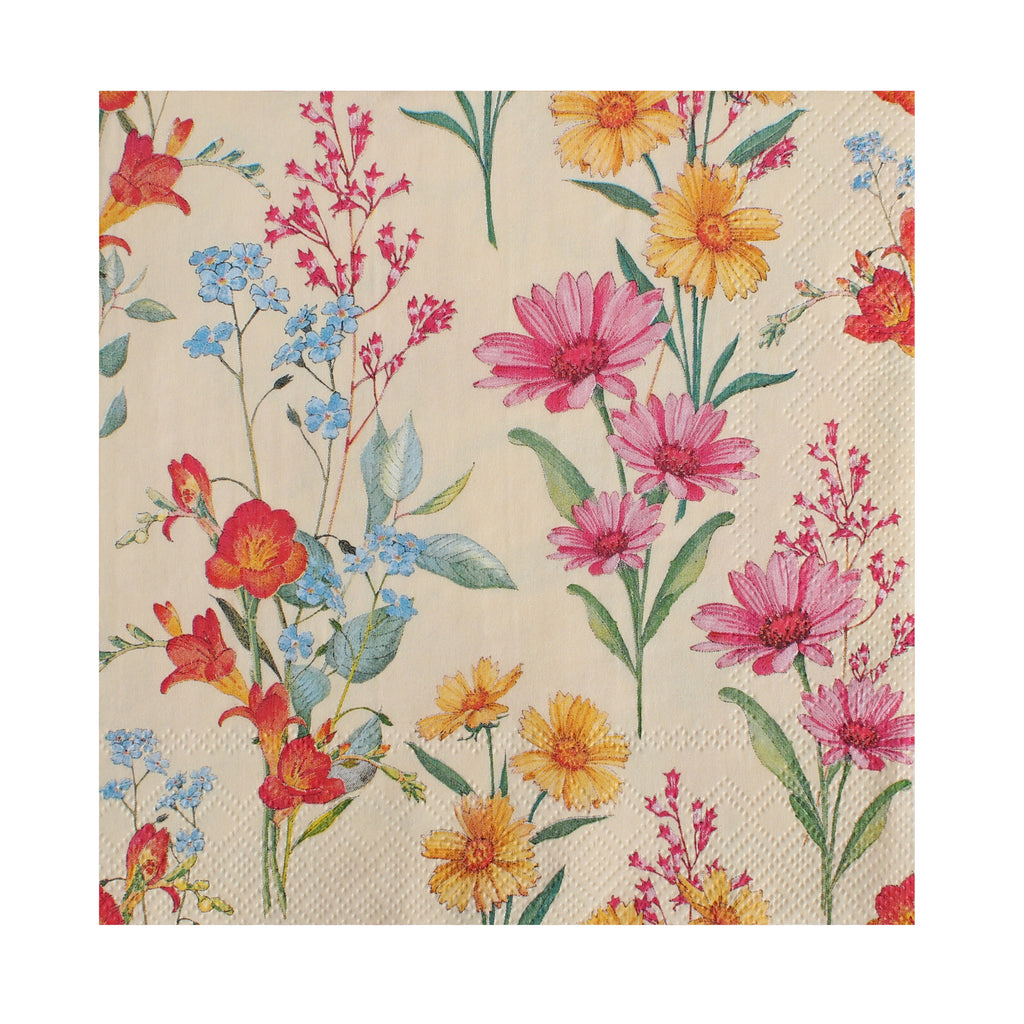 Decoupage Napkin Daisy Cascade 44 X 13inch 3PLY 1pc