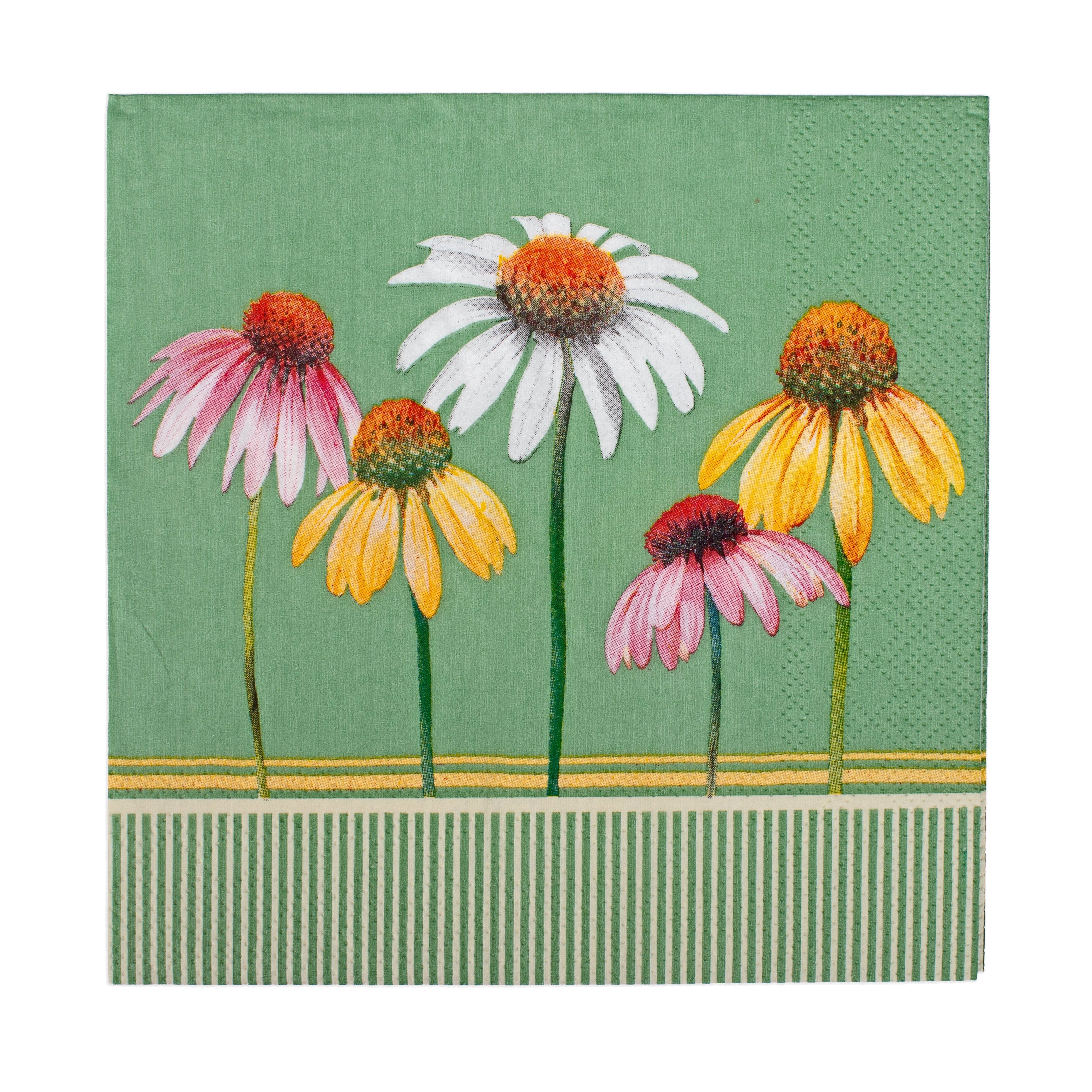 Decoupage Napkin Coneflower Blossom 13 X 13inch 3PLY 1pc