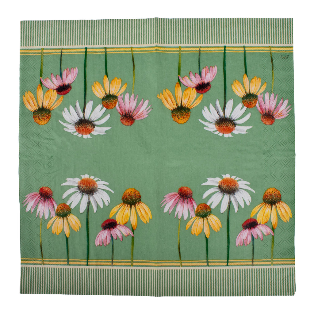 Decoupage Napkin Coneflower Blossom 13 X 13inch 3PLY 1pc