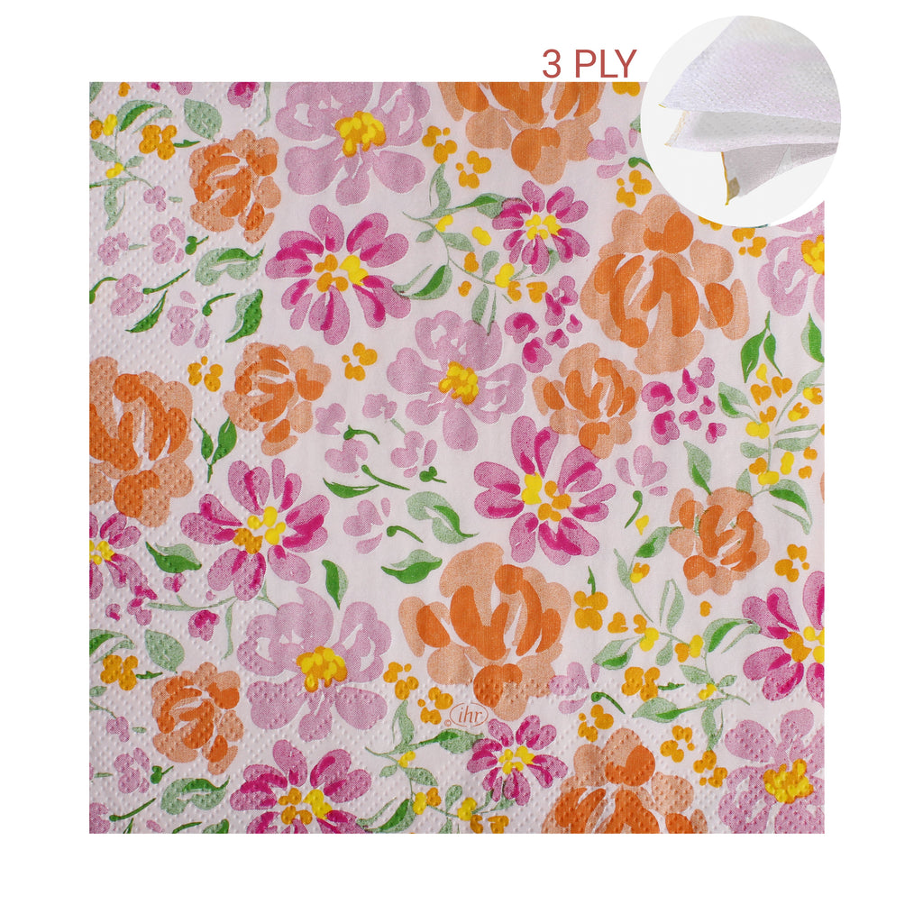 Decoupage Napkin Summer Garden 50 X 13inch 3PLY 1pc