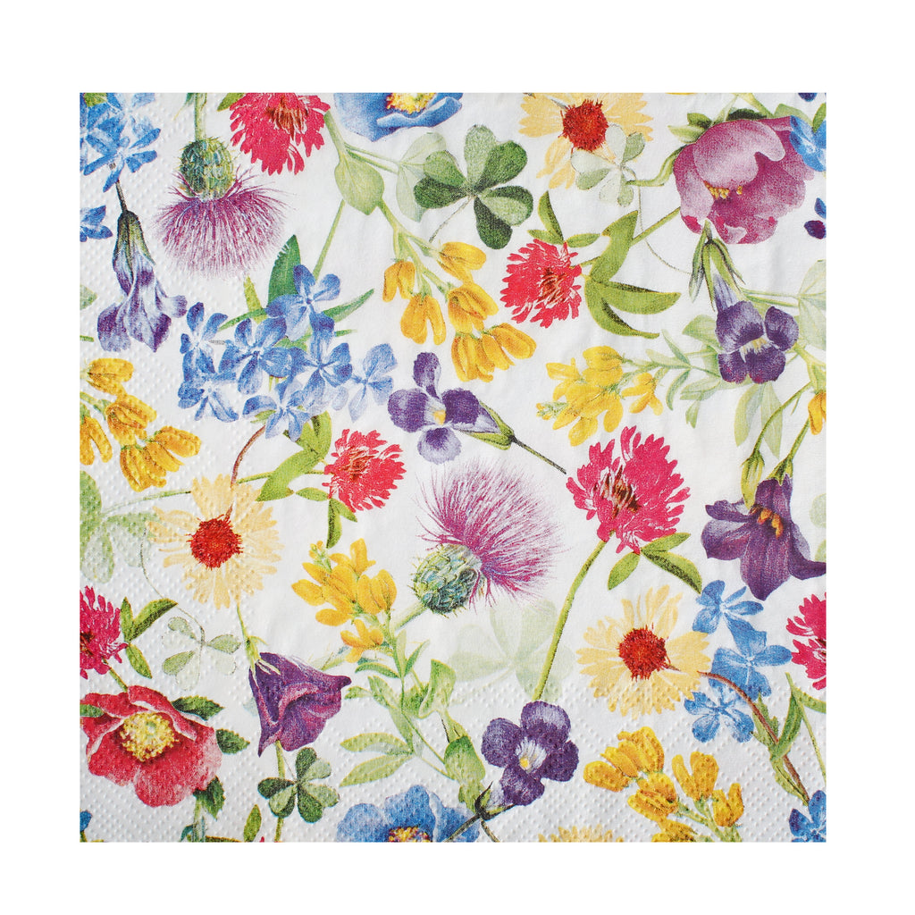 Decoupage Napkin Wildflower Cascade 54 X 13inch 3PLY 1pc
