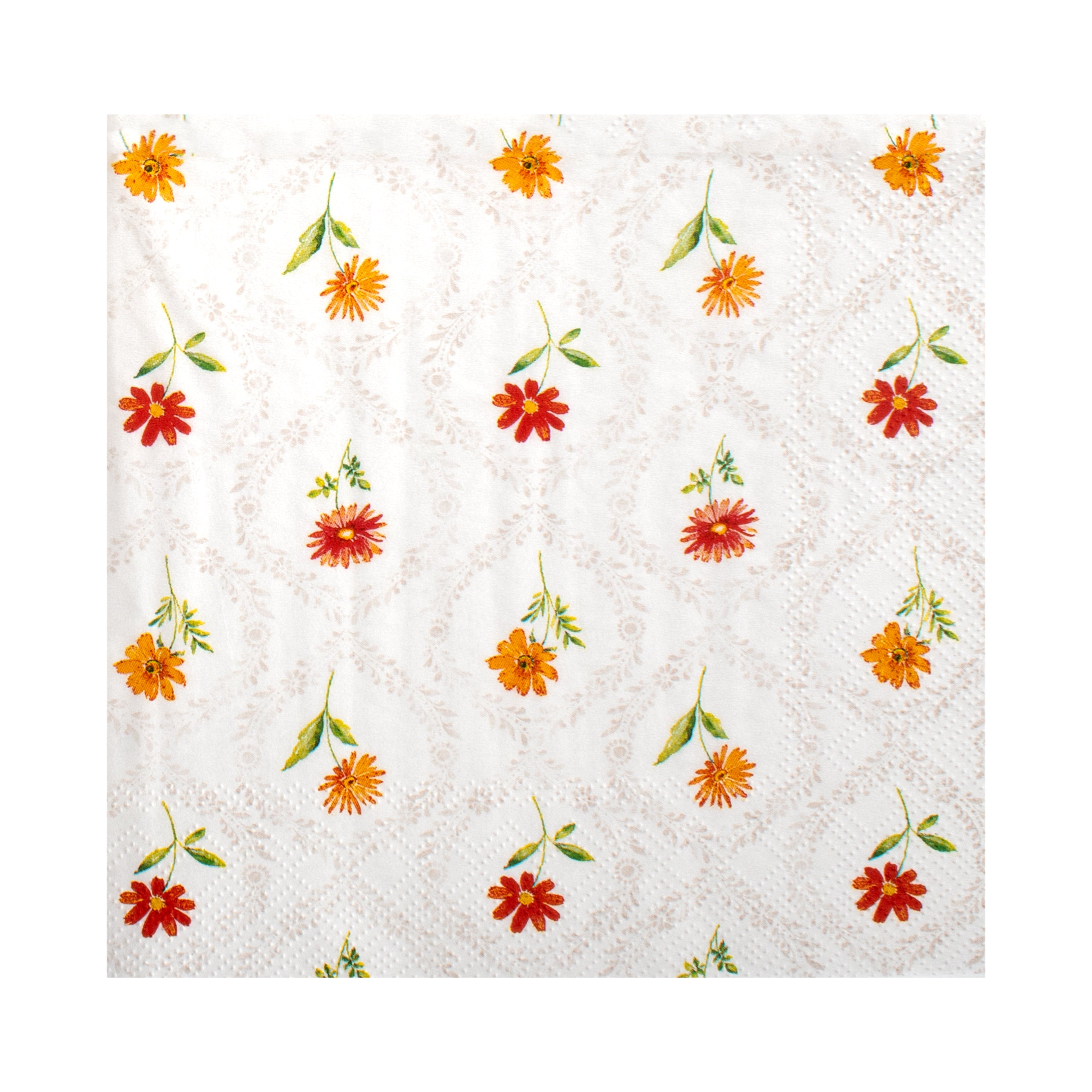 Decoupage Napkin Floral Rhythm 13 X 13inch 3PLY 1pc