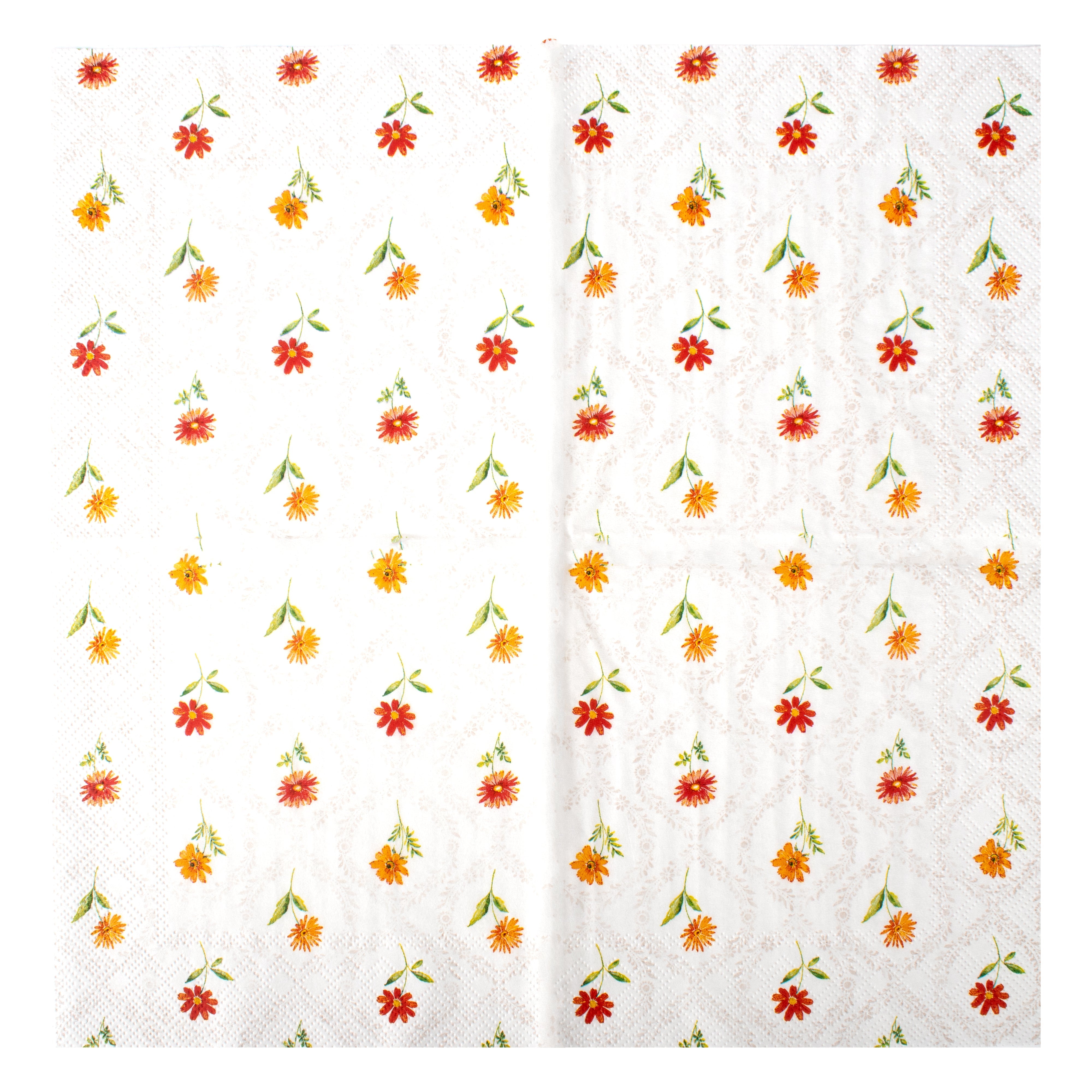Decoupage Napkin Floral Rhythm 13 X 13inch 3PLY 1pc