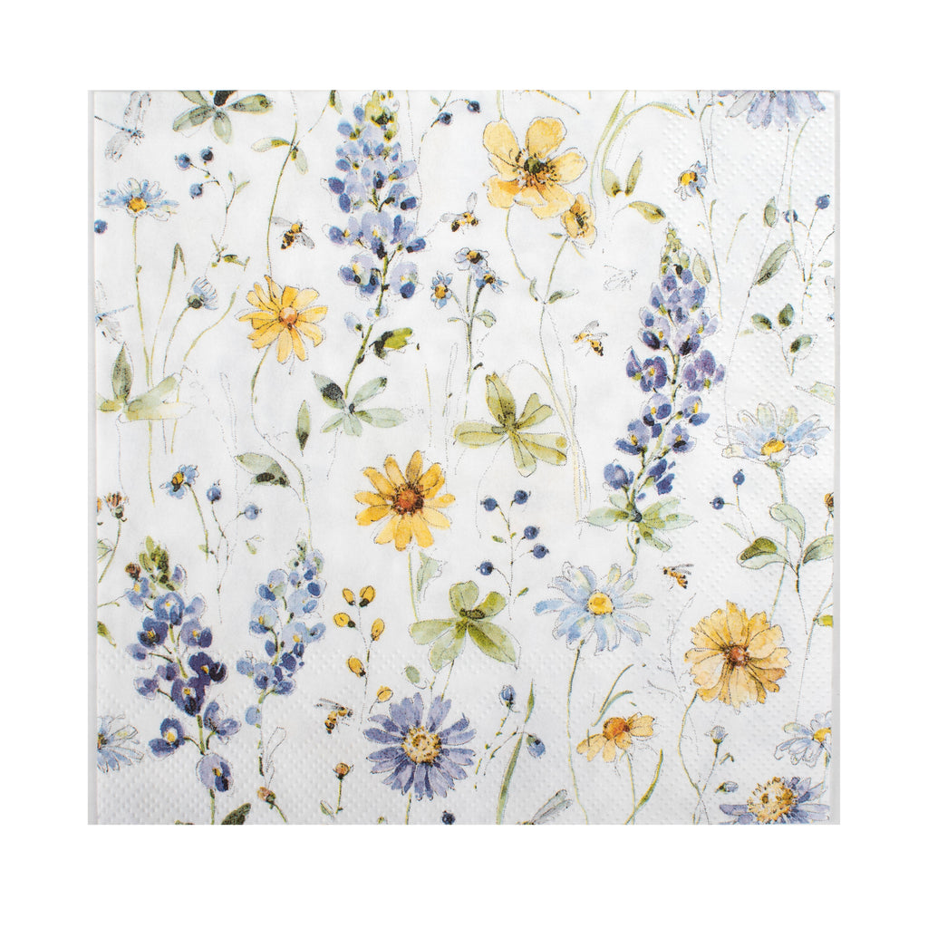 Decoupage Napkin Wildflower Trail 13 X 13inch 3PLY 1pc