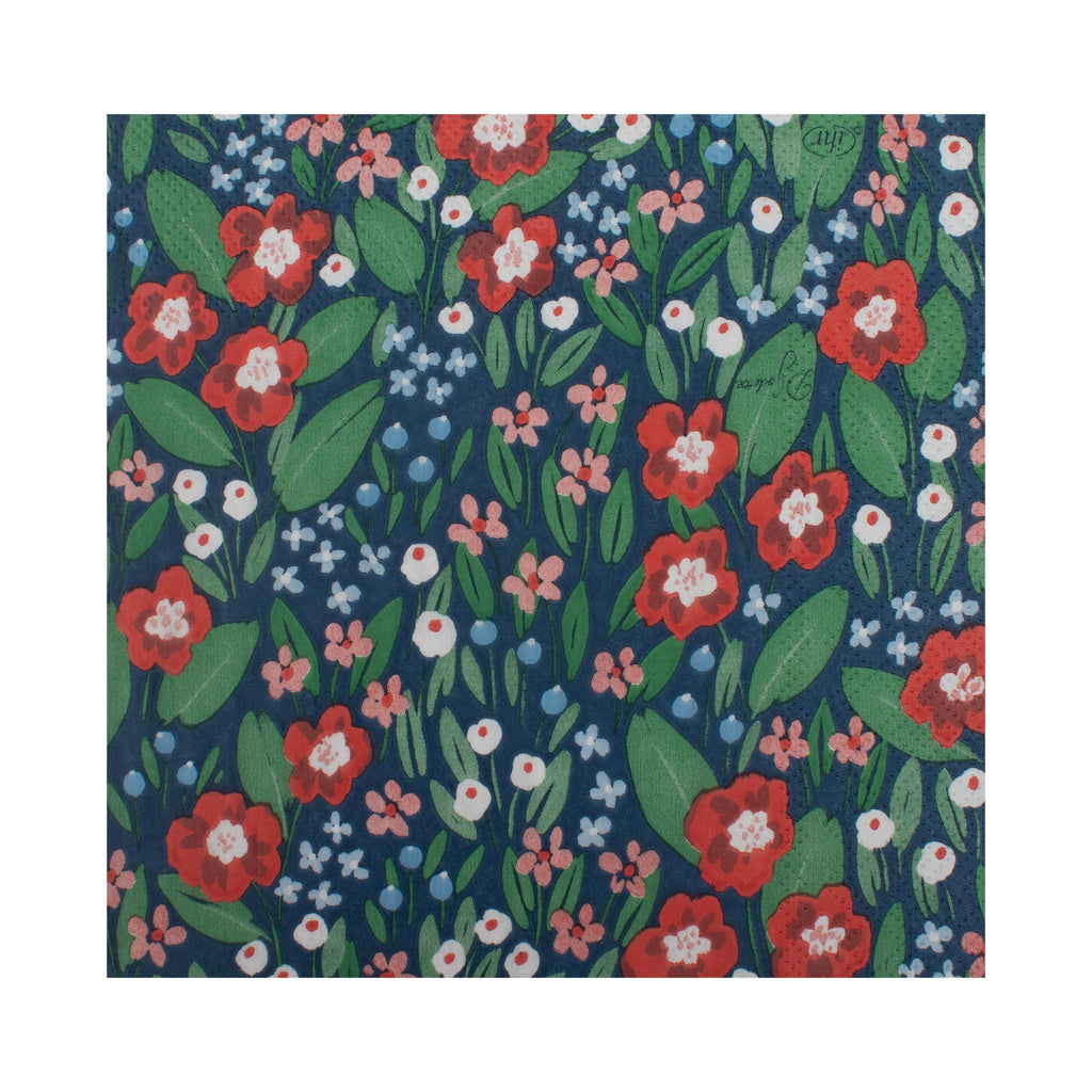 Decoupage Napkin Floral Adventure 13 X 13inch 3PLY 1pc