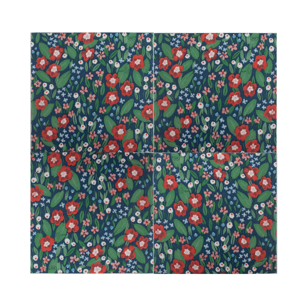 Decoupage Napkin Floral Adventure 13 X 13inch 3PLY 1pc