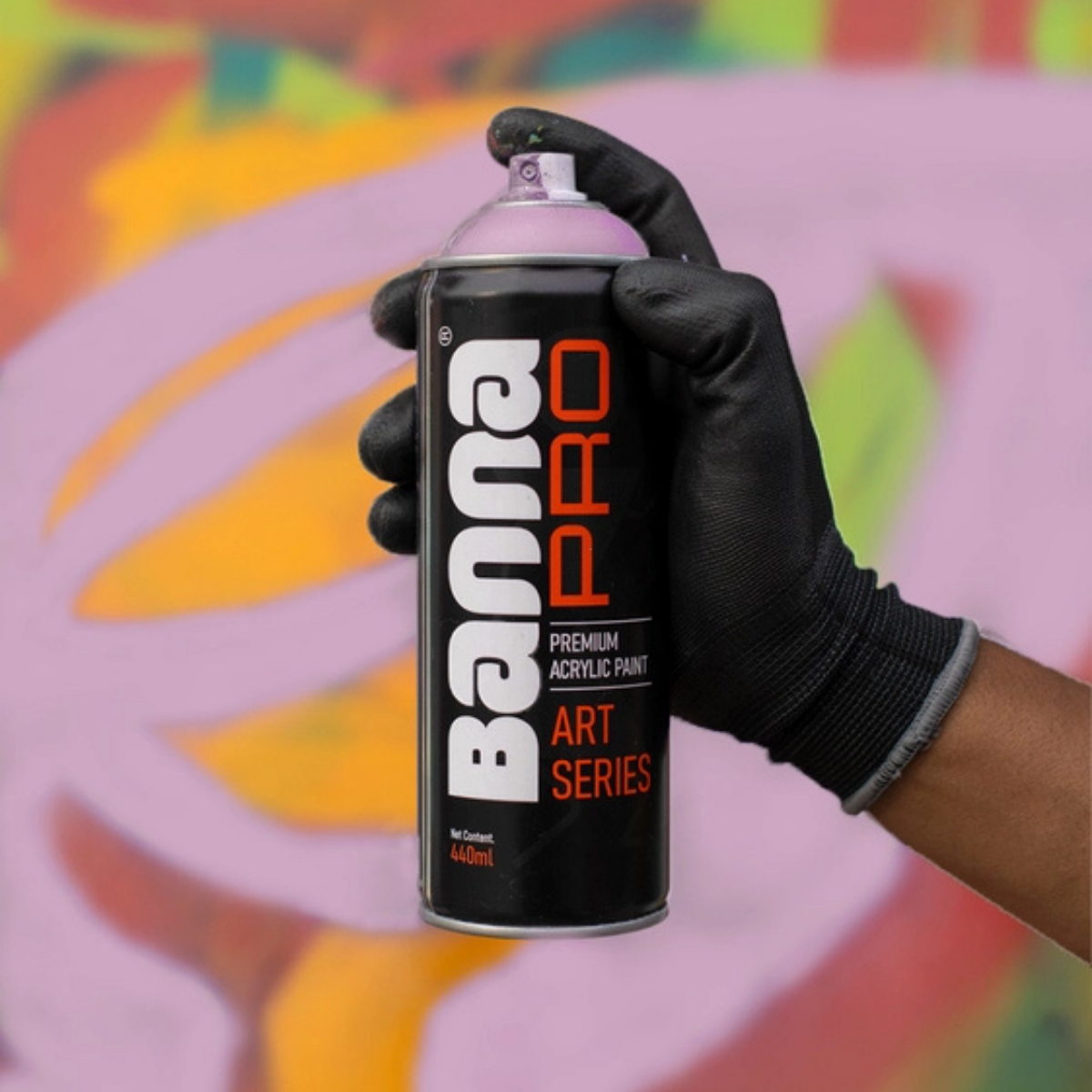 Graffiti Spray Paint Purple Light 400ml Bottle