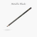 Premium Artist Metallic Colour Pencil 1pc - Metallic Black