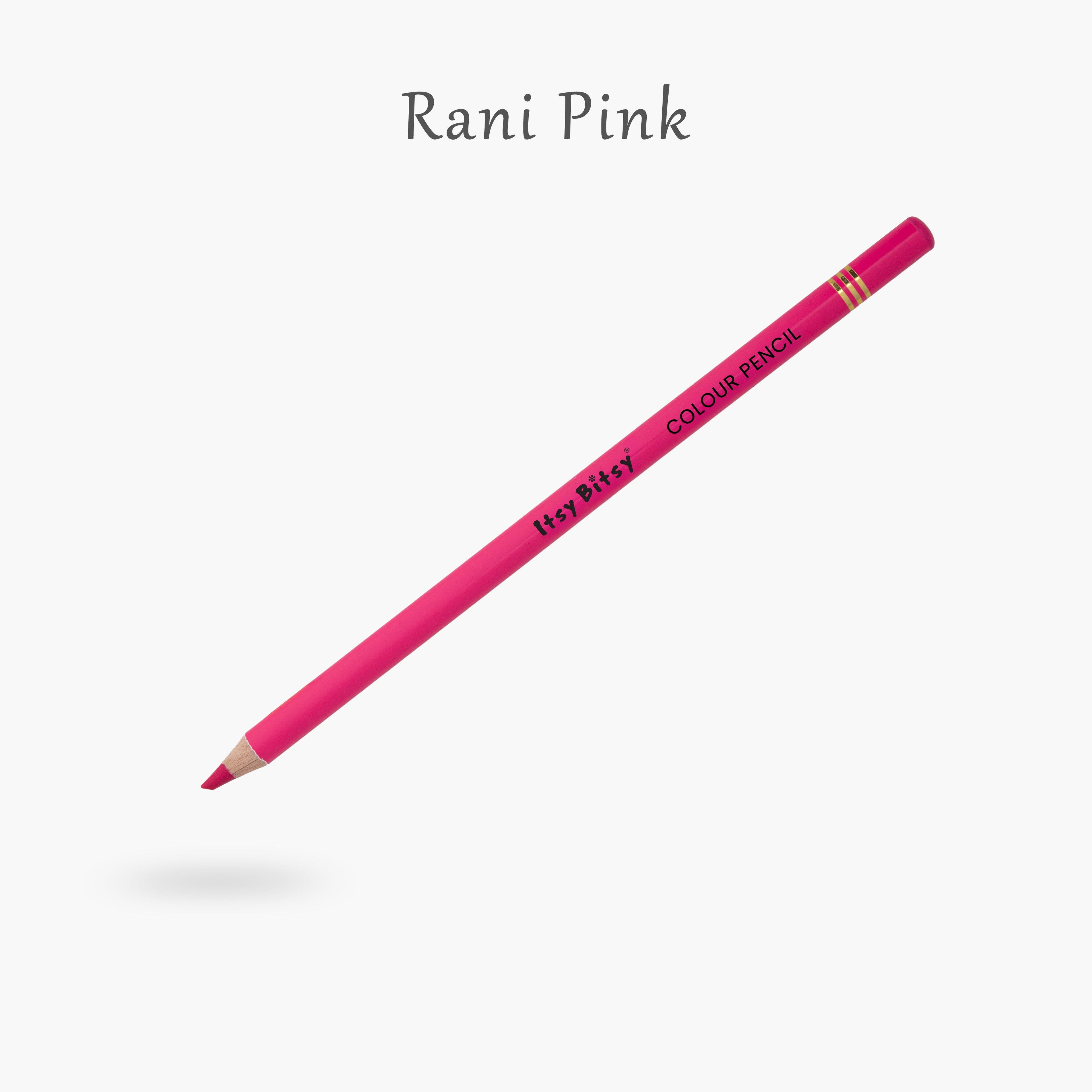 Premium Artist Fluro Colour Pencil 1pc - Rani Pink
