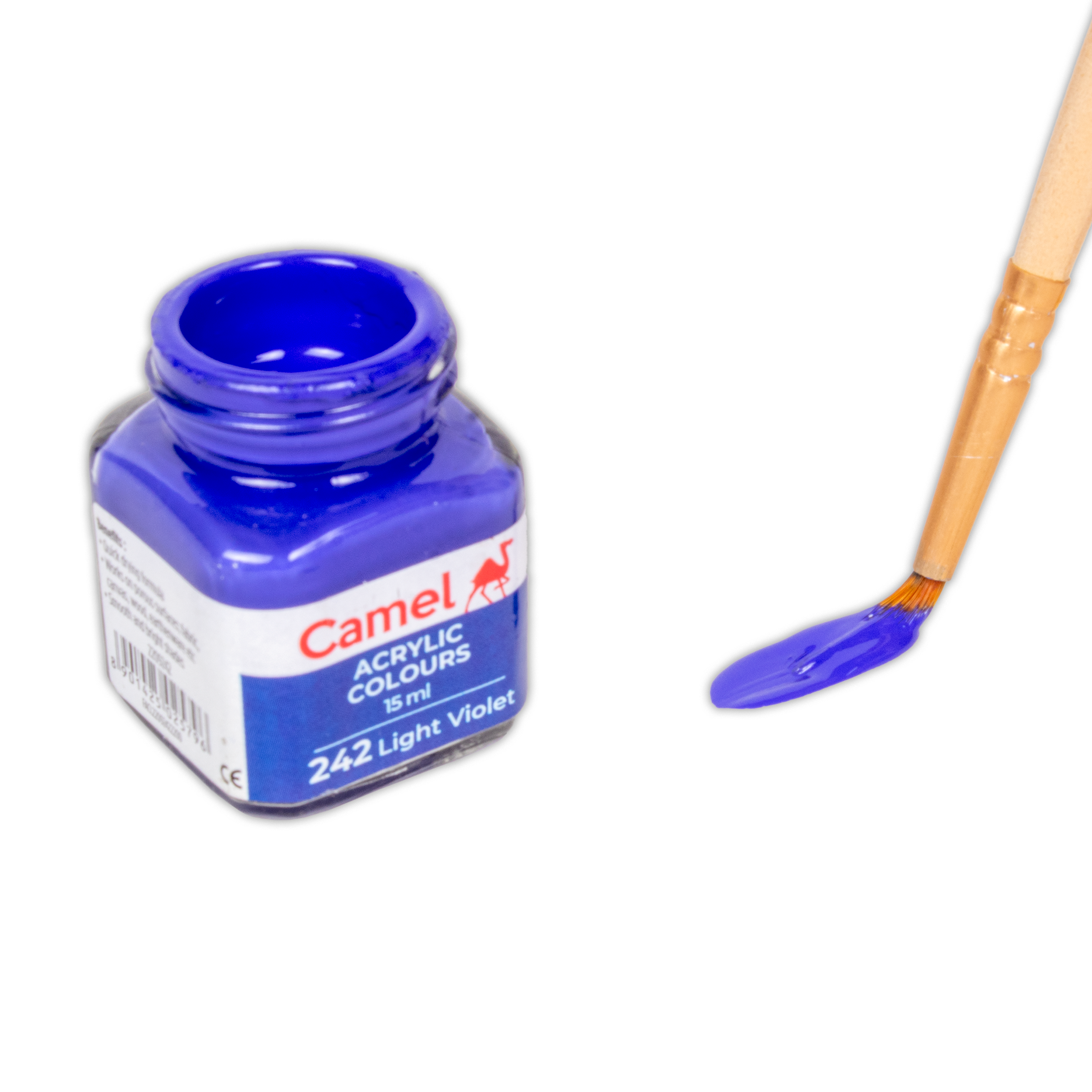 Fabrica Acrylic Colour Sr1 Lt Violet 15Ml Bottle Camlin