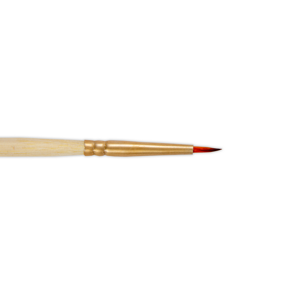 Detailer Brush Synthetic Hair Size 0 Handle Length 150Mm 1Pc