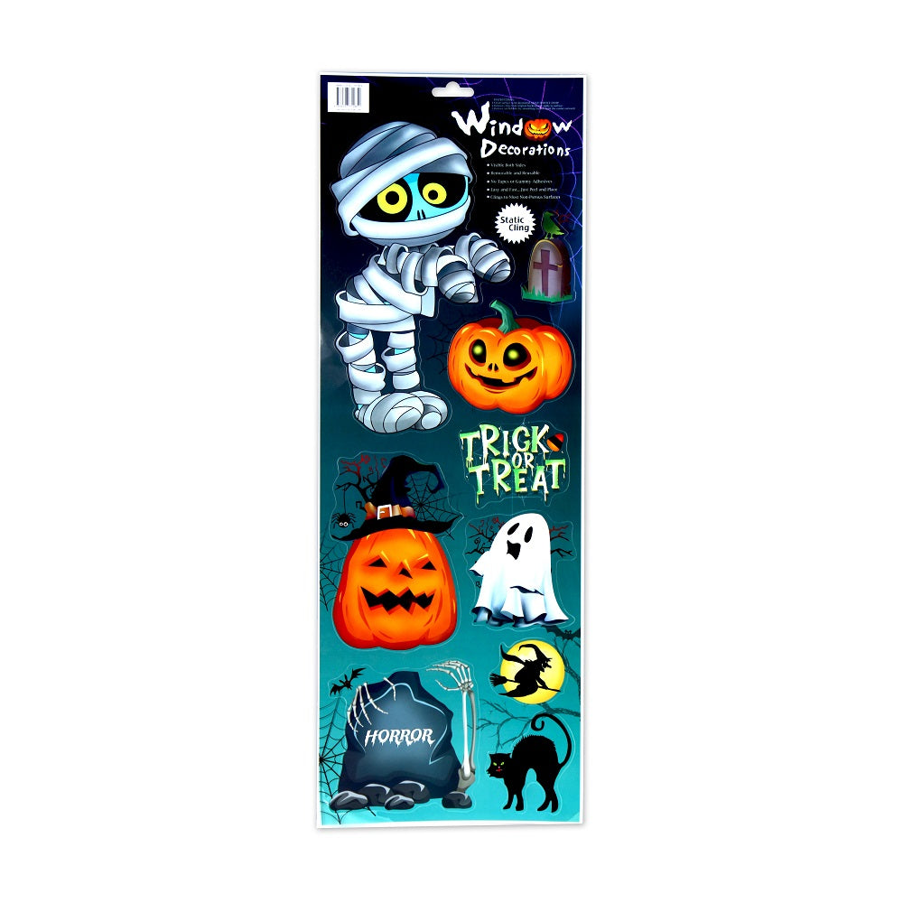 Halloween Window Decorations Static Cling 1Pc