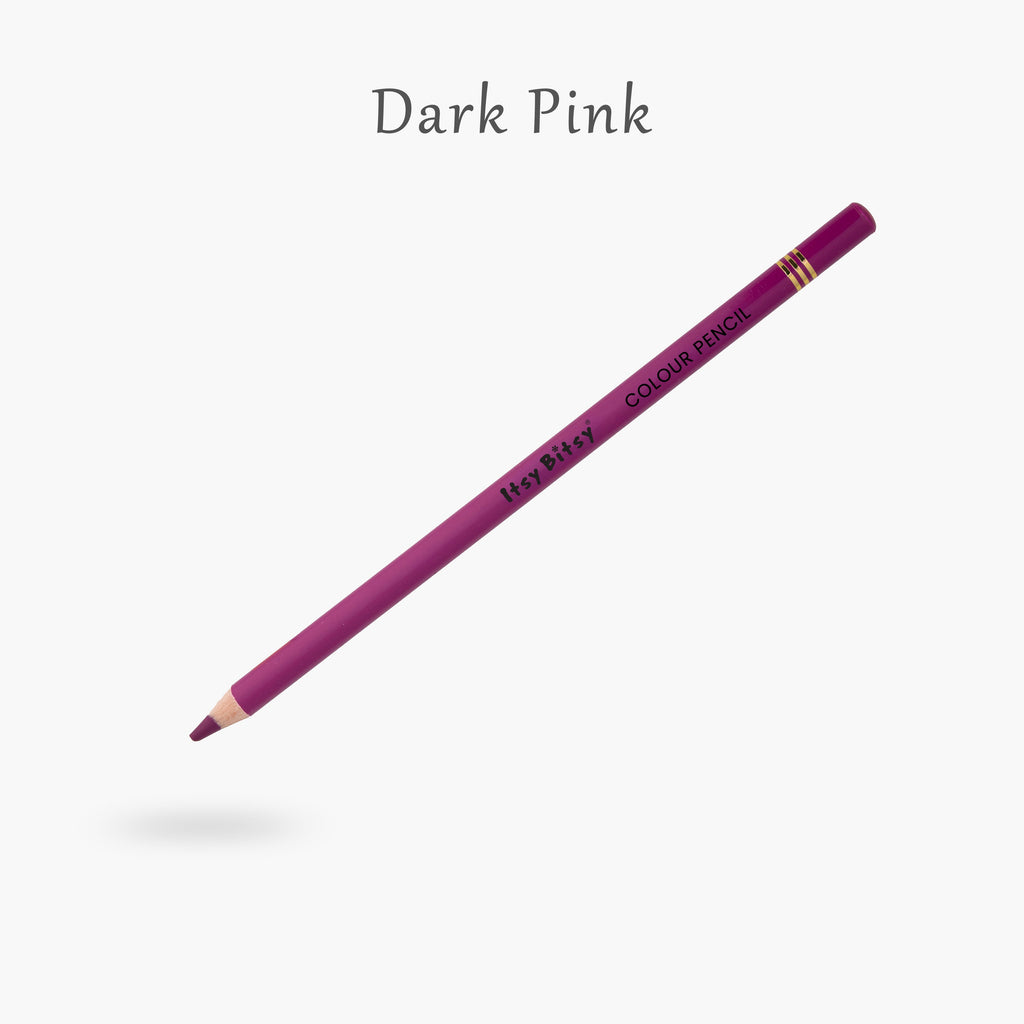 Premium Artist Fluro Colour Pencil 1pc - Dark Pink