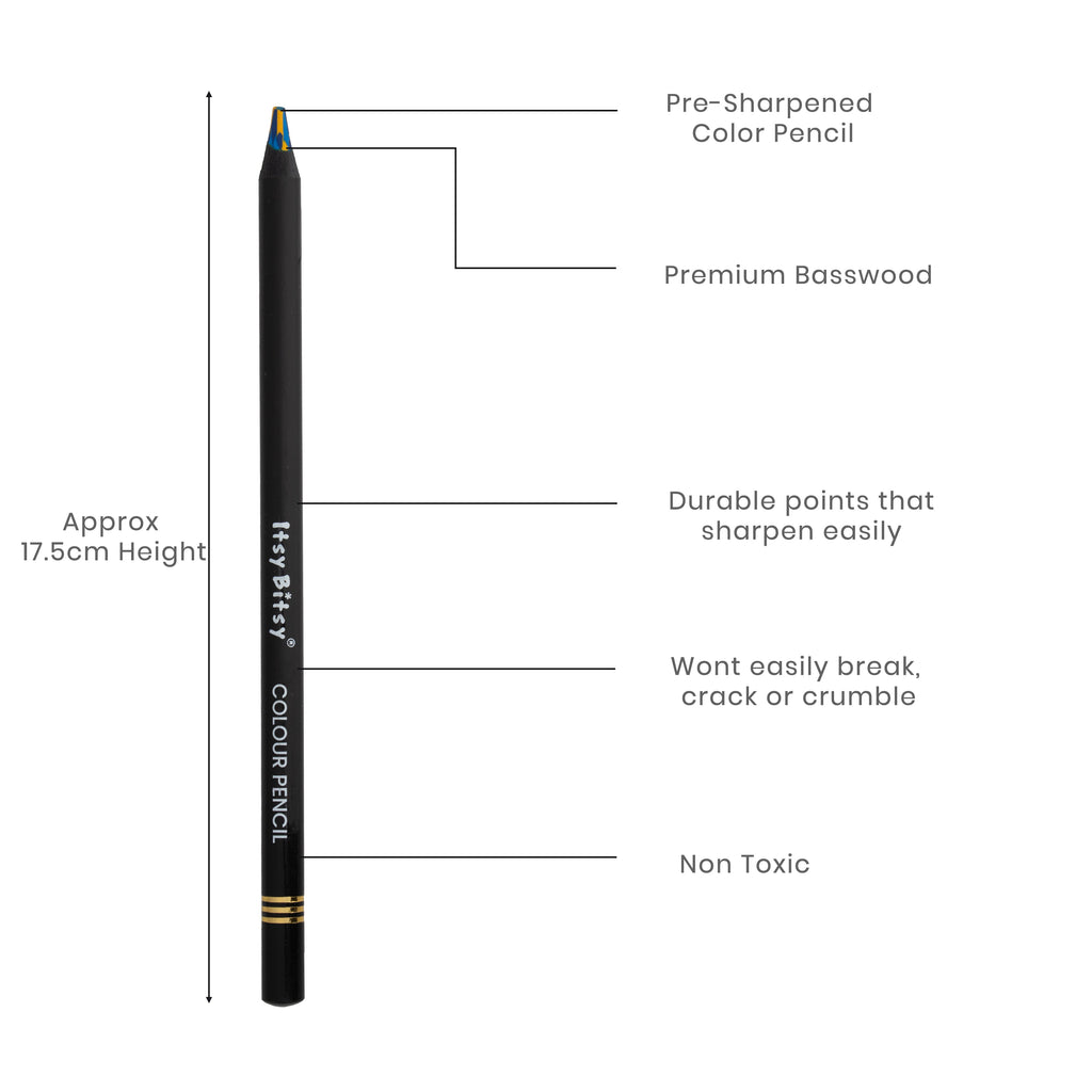 Premium Artist Rainbow Colour Pencil 1pc - Sunny Sky