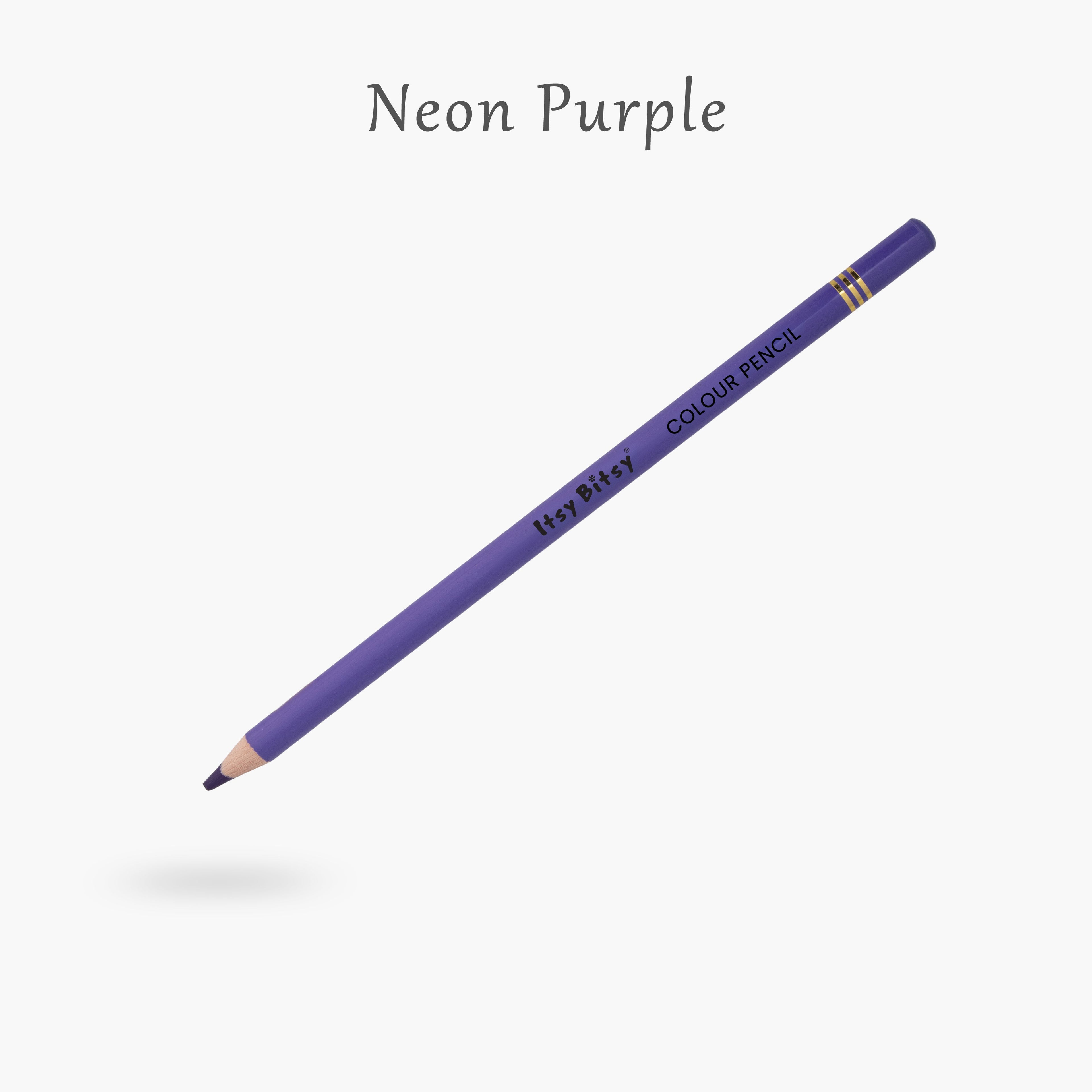Premium Artist Fluro Colour Pencil 1pc - Neon Purple