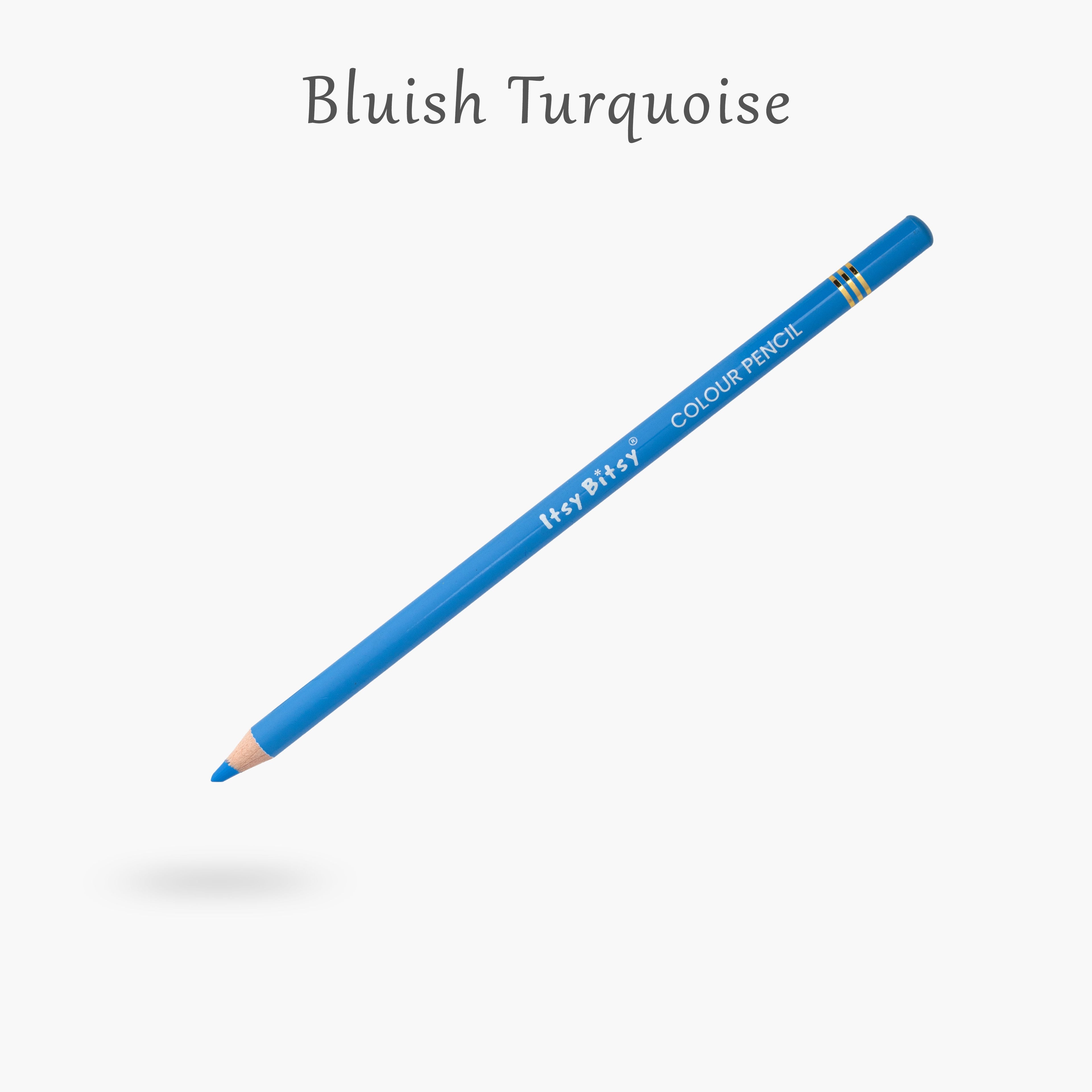 Premium Artist Colour Pencil 1pc - Bluish Turquoise