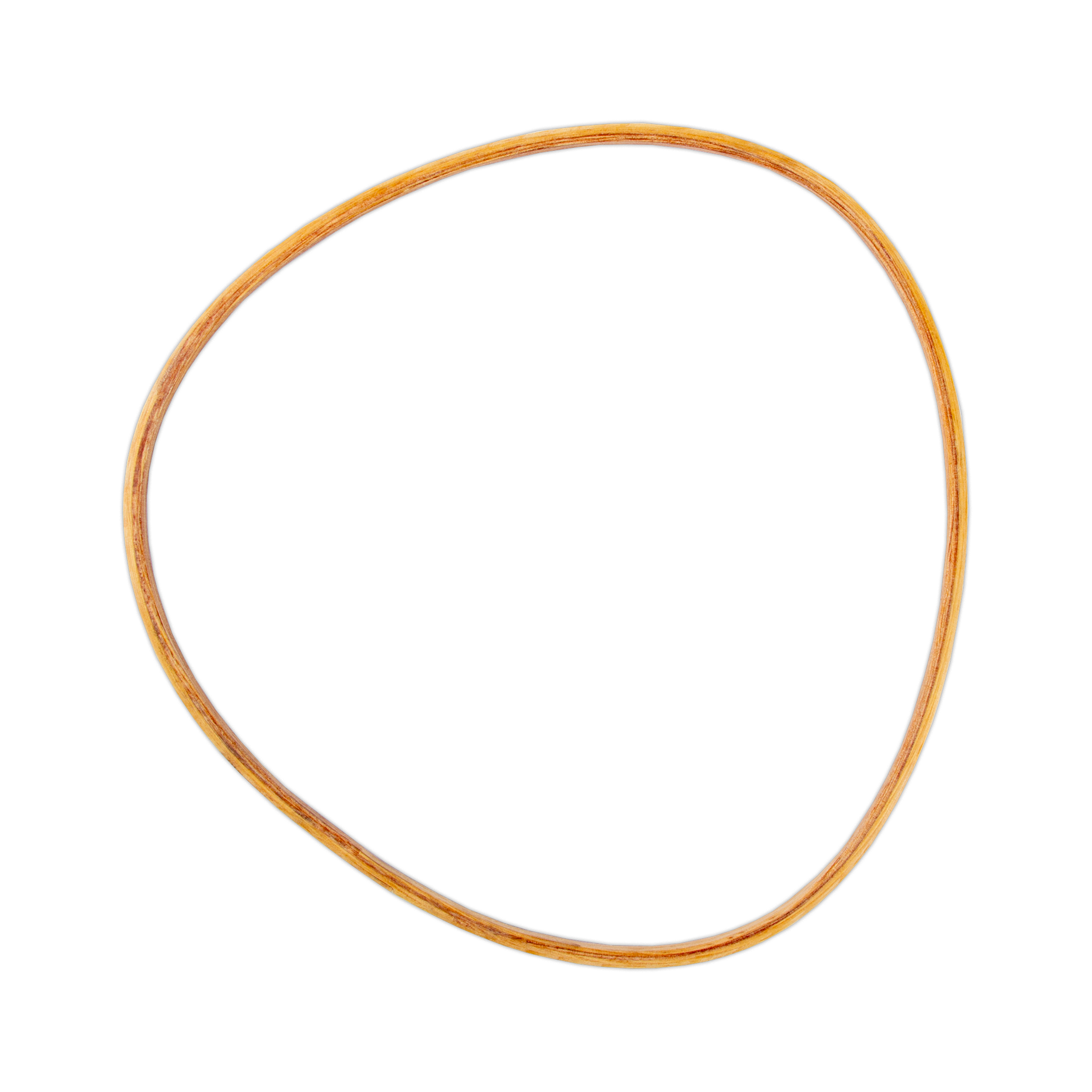 Pine Wooden Embroidery Hoops Triangle With Brass Screw 10Inch 1Pc