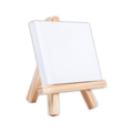 Wooden Mini Easel With Canvas Easel Size 11Cm Canvas Size 10 X 7.5Cm 1Pc