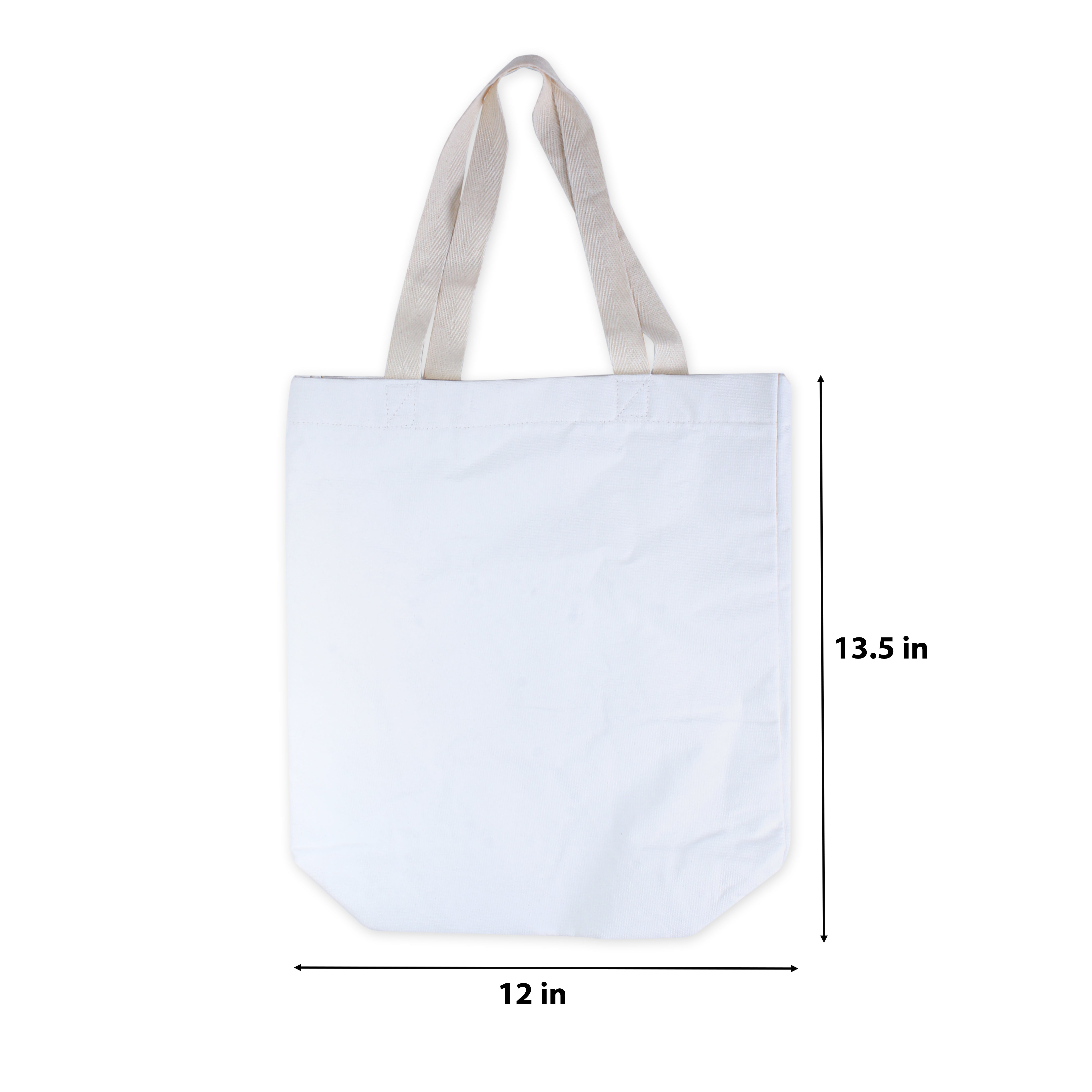 Paintable Canvas Bag 13.25 X 12 Inch 1Pc