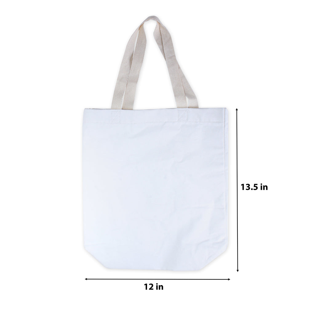 Paintable Canvas Bag 13.25 X 12 Inch 1Pc