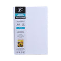 Paintable Canvas Soft Bound Plain Notebook Portrait A5 90gsm 80 Pages
