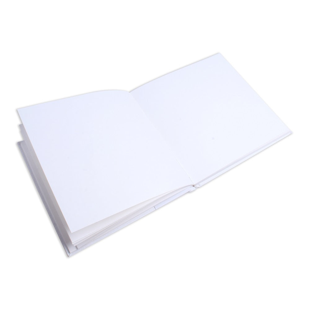 Paintable Canvas Hard Bound Sketch And Drawing Landscape 8X8 150gsm 50 Plain Sheets