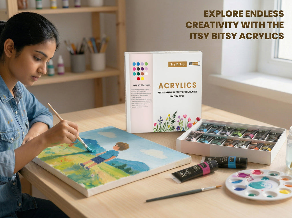 Artists Acrylic Colour Set 26 Colors X 15ml each