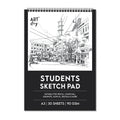 Student Sketchbook Top Wiro With Hanger A3 90gsm 30 Sheets