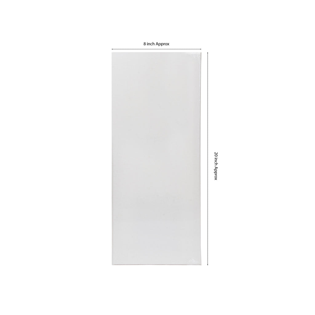 Stretched Canvas Frame 16X20mm 250gsm 8 X 20inch 1 pc