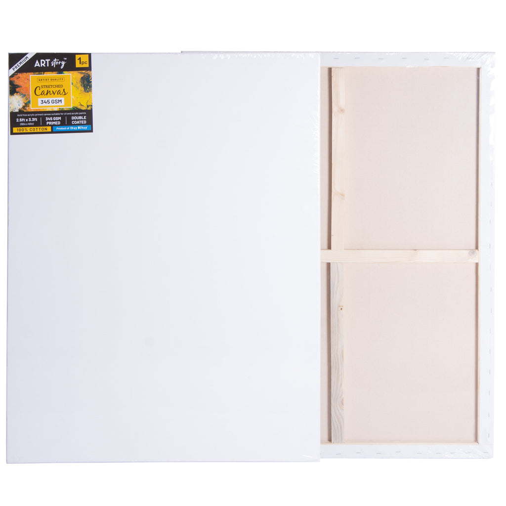Stretched Canvas Frame 17X37mm 345gsm 30 X 40inch 1 pc