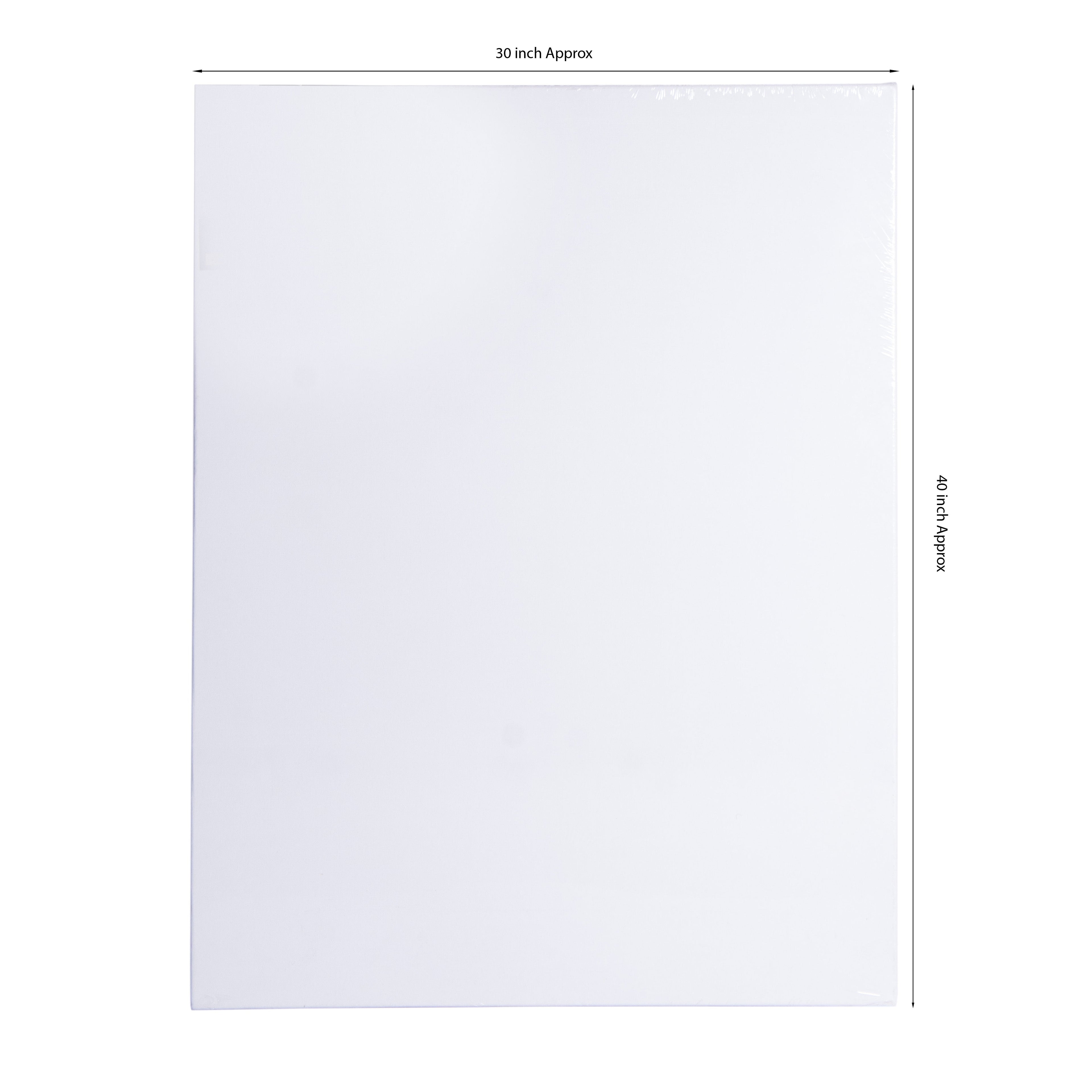 Stretched Canvas Frame 17X37mm 345gsm 30 X 40inch 1 pc