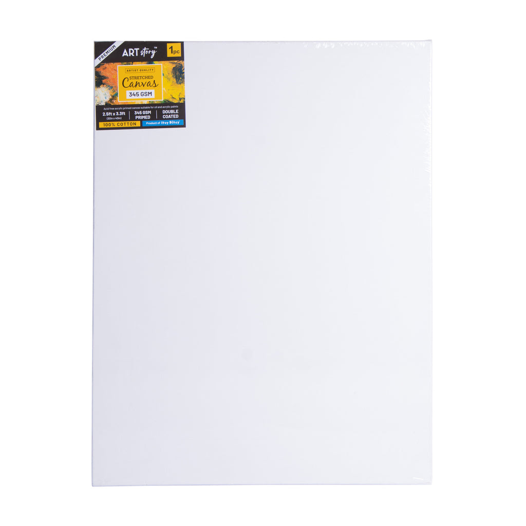 Stretched Canvas Frame 17X37mm 345gsm 30 X 40inch 1 pc