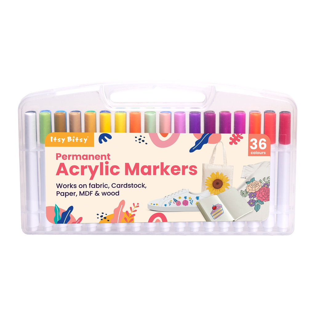 Acrylic Marker Triangular Grip Intermediate 36pcs Box