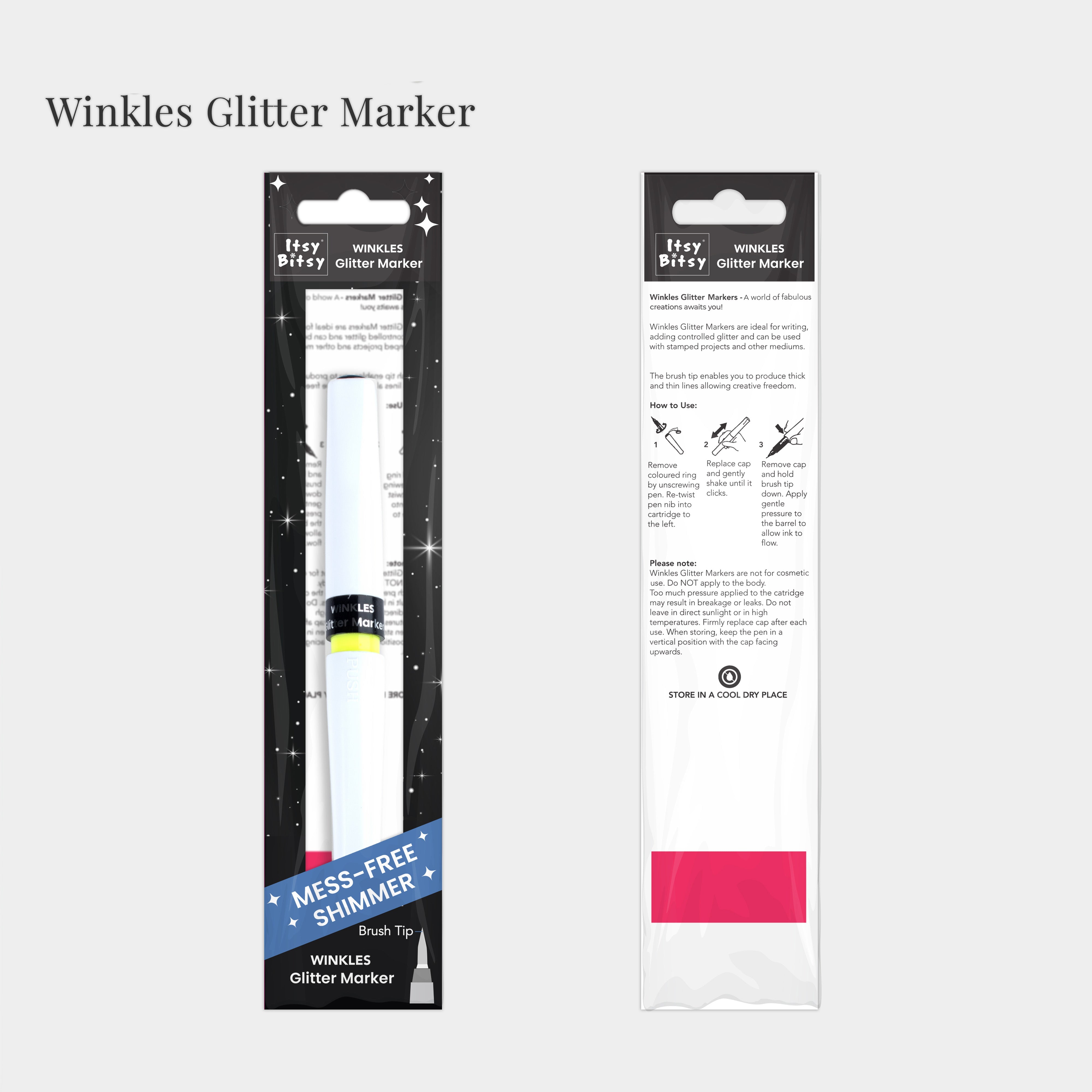 Premium Winkle Marker Black 1pc
