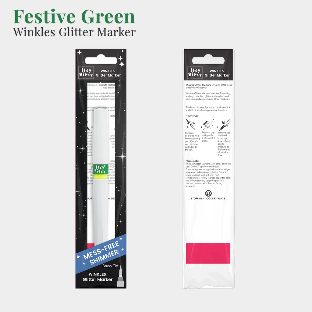 Premium Winkle Marker Festive Green 1pc