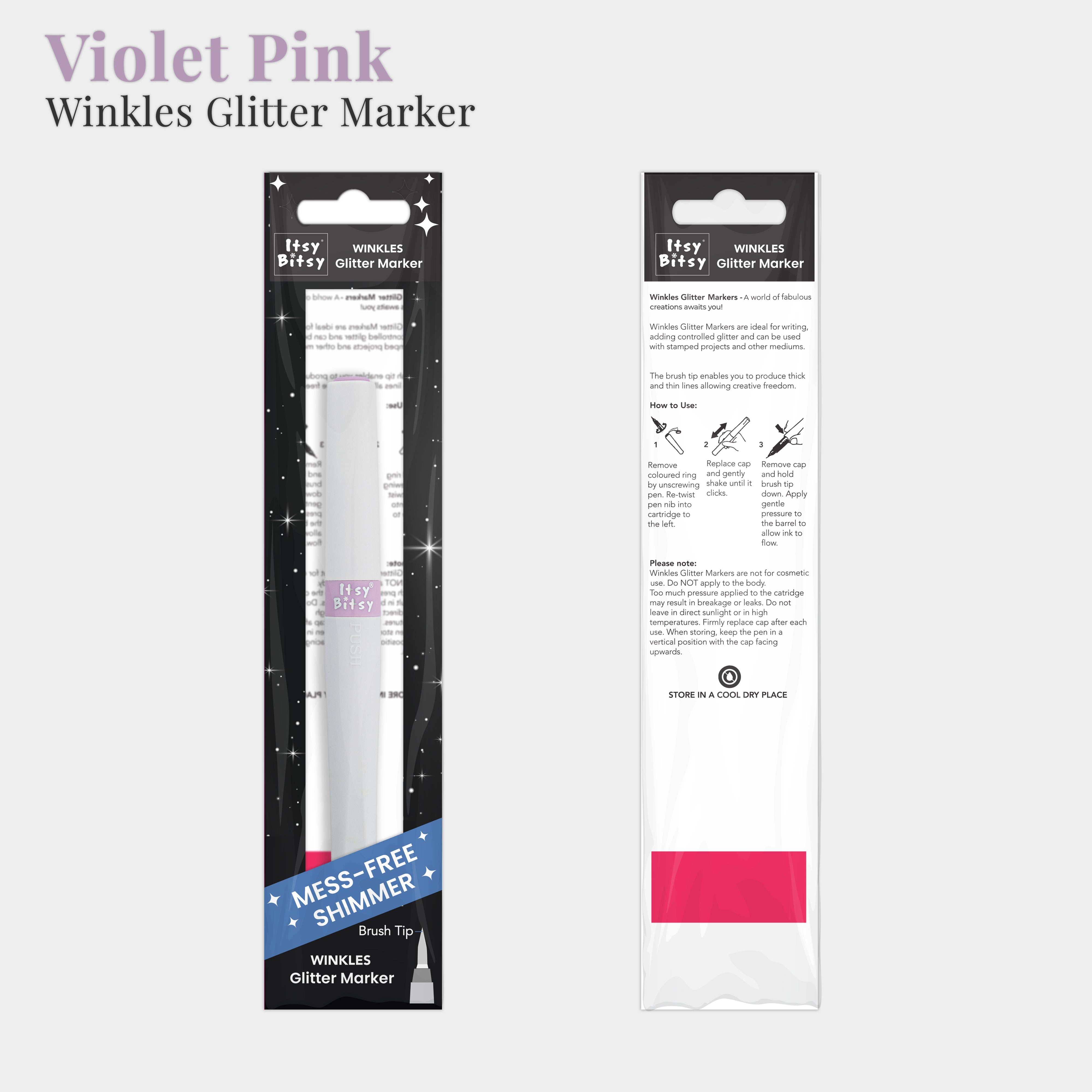 Premium Winkle Marker Violet Pink 1pc