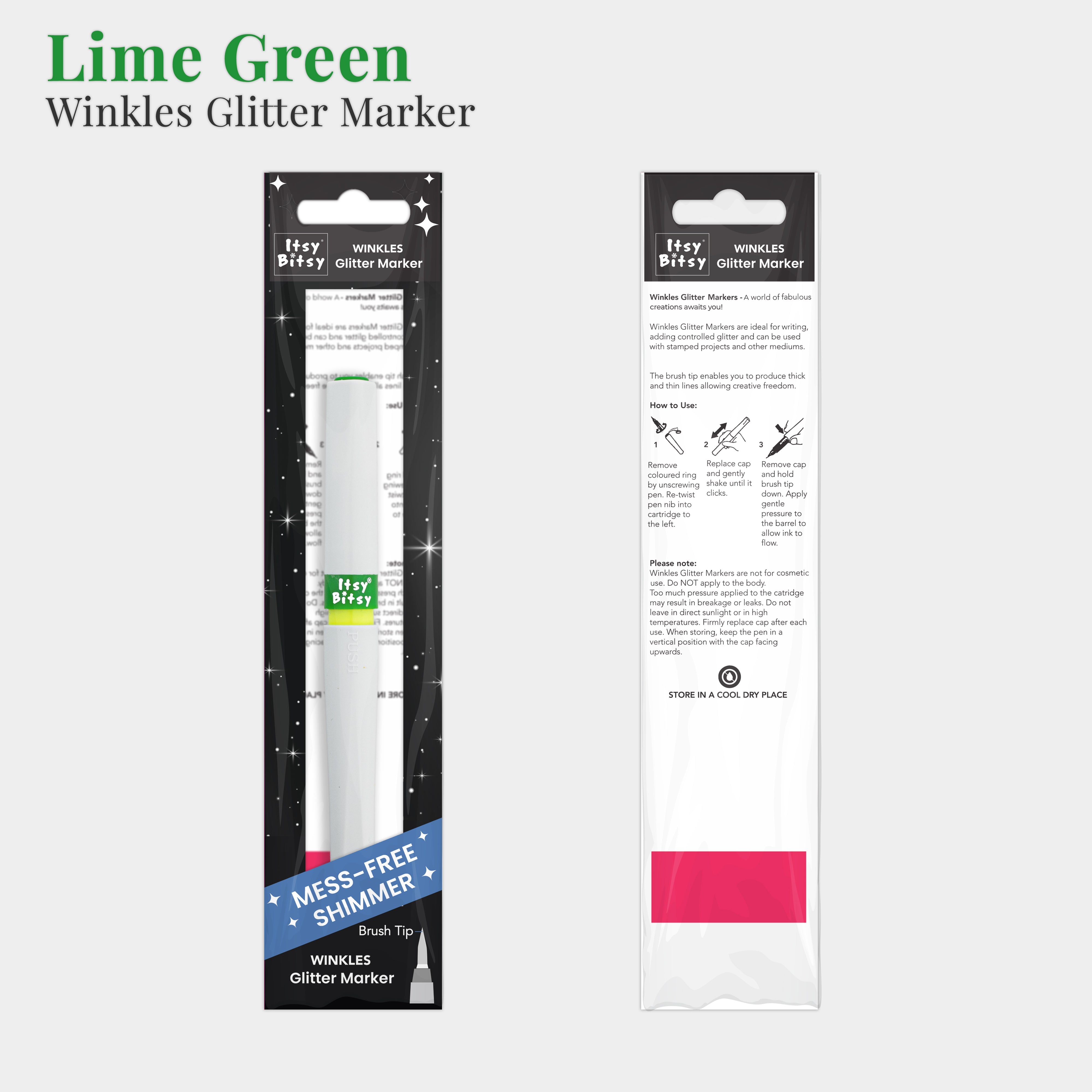 Premium Winkle Marker Lime Green 1pc