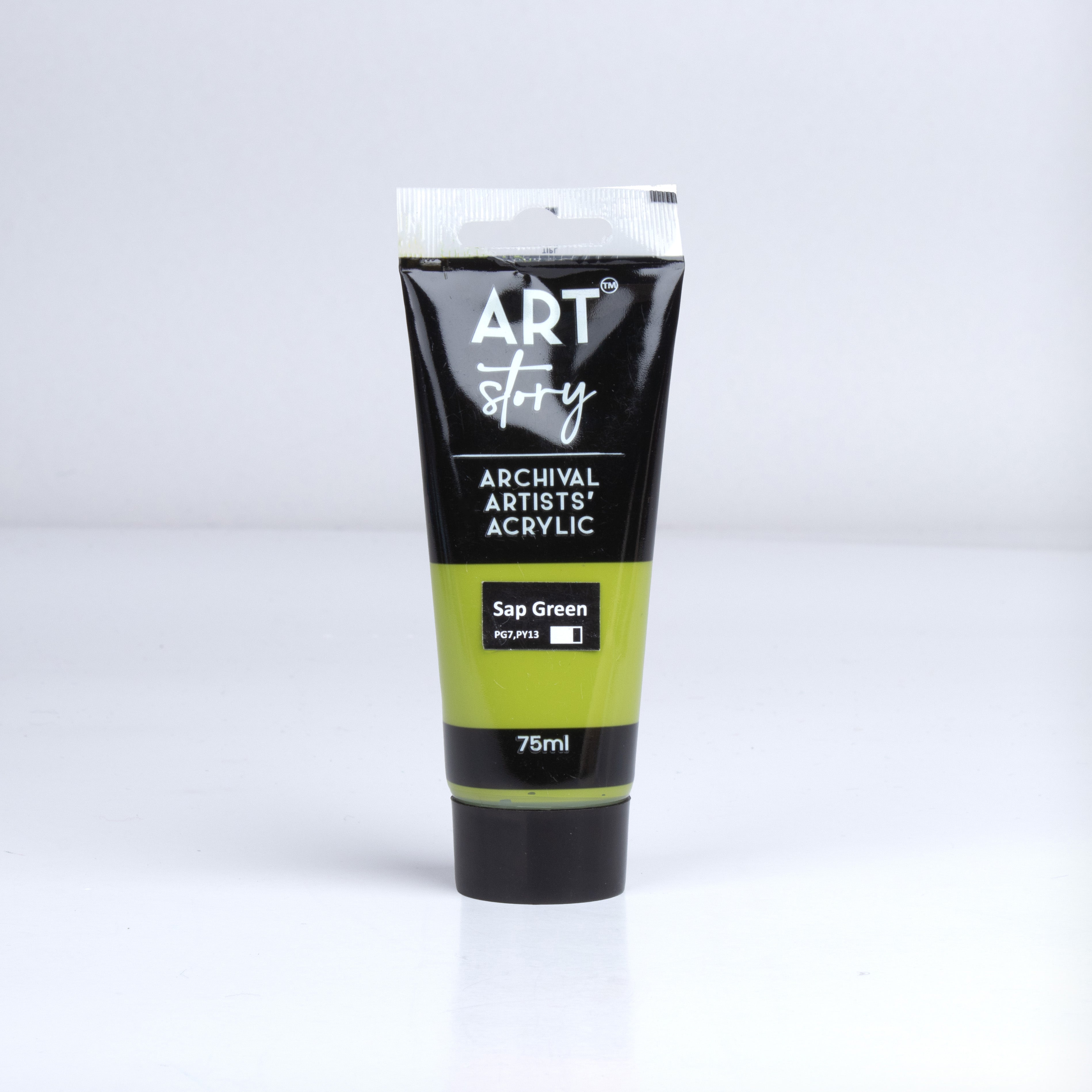 Artists Acrylic Colour Sap Green 75ml Tube