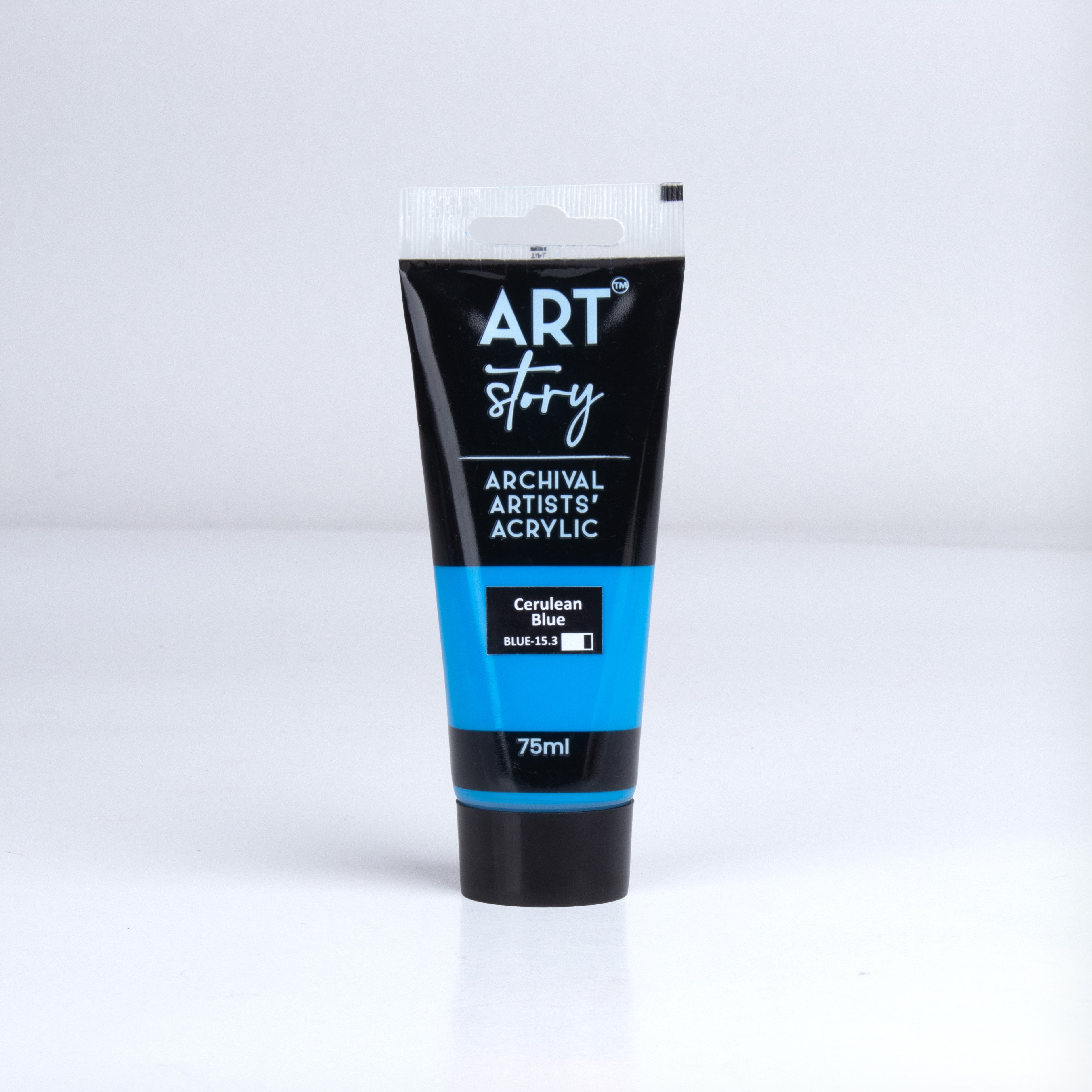 Artists Acrylic Colour Cerulean Blue 75ml Tube