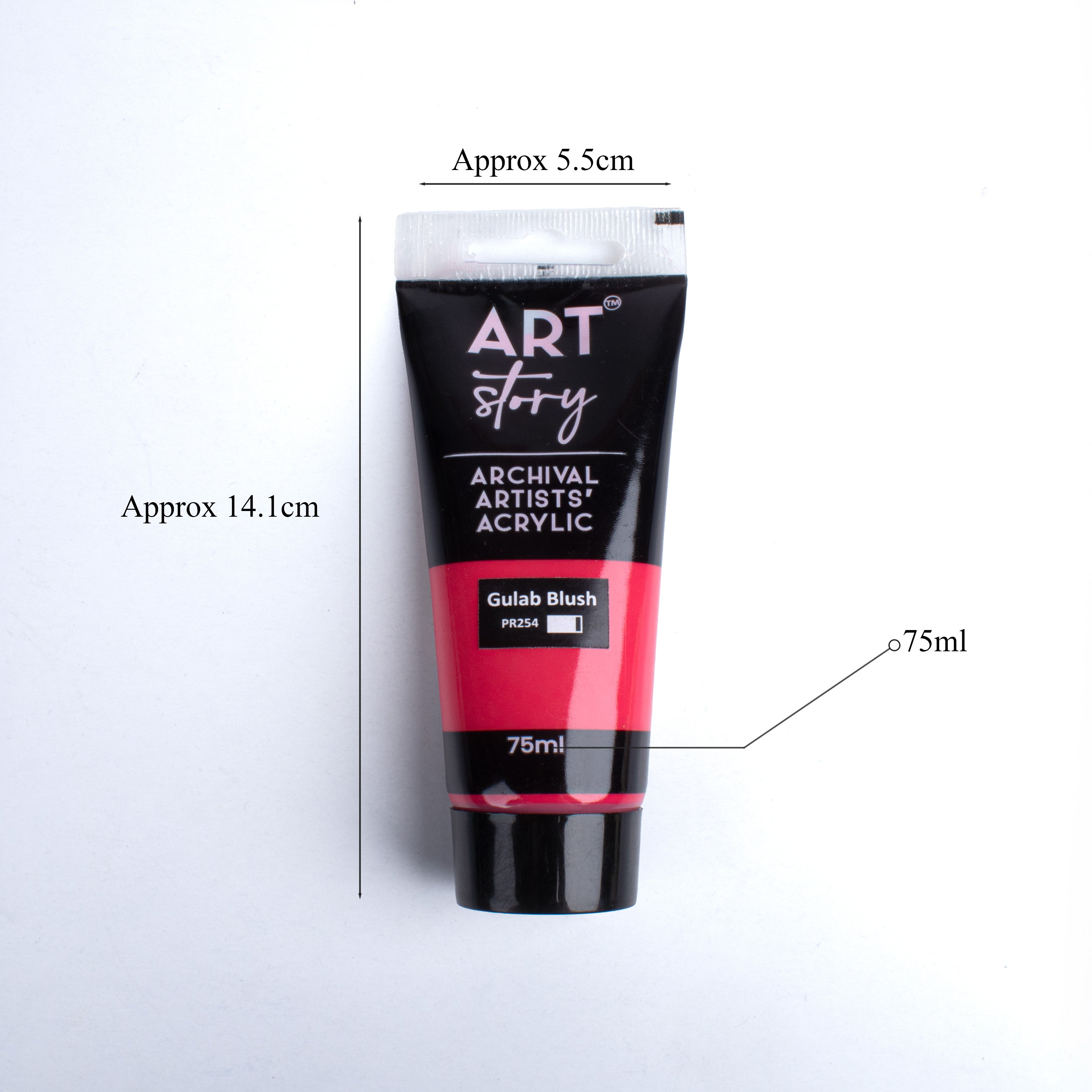 Artists Acrylic Colour Gulab Blush 75ml Tube