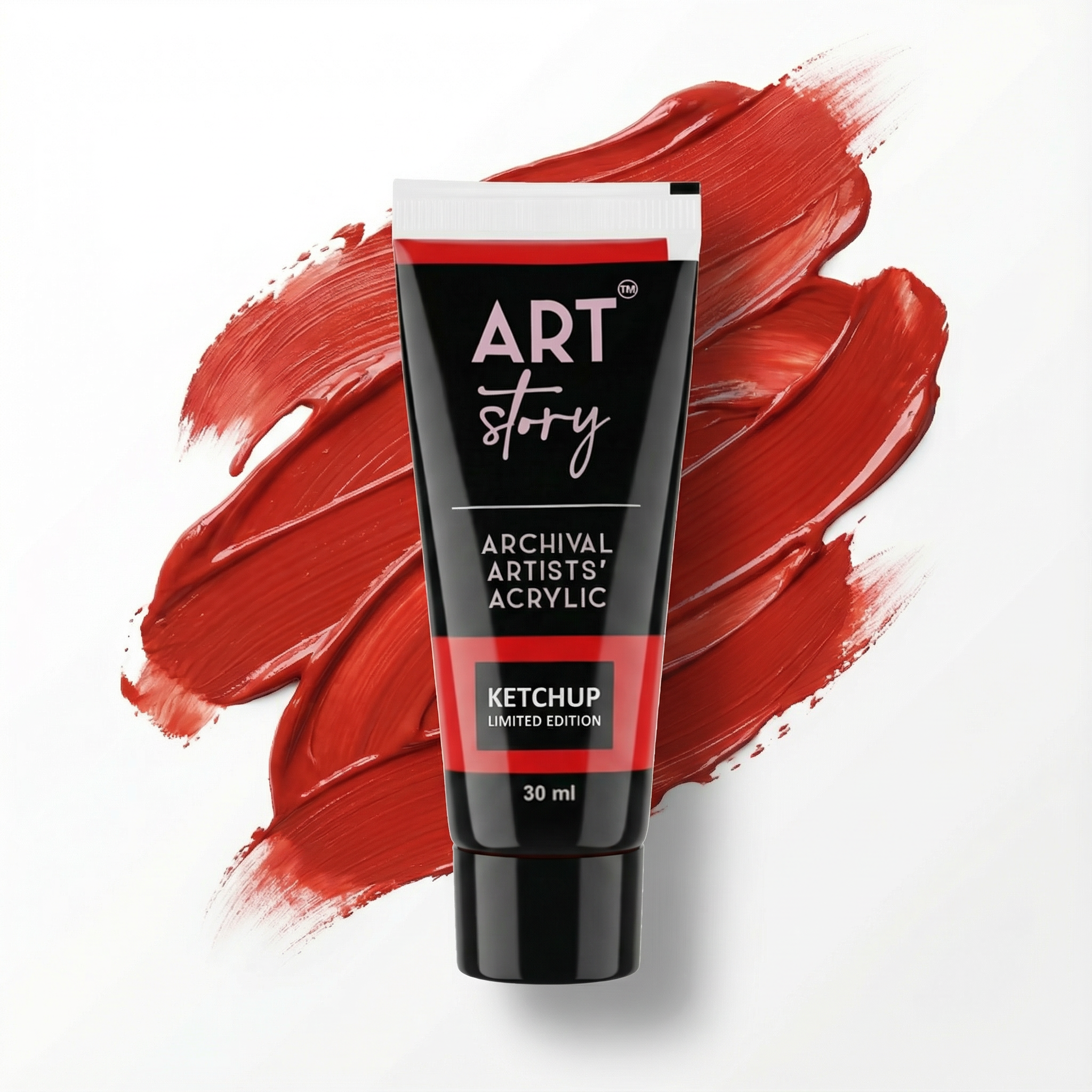 Artists Acrylic Colour Ketchup 30ml Tube